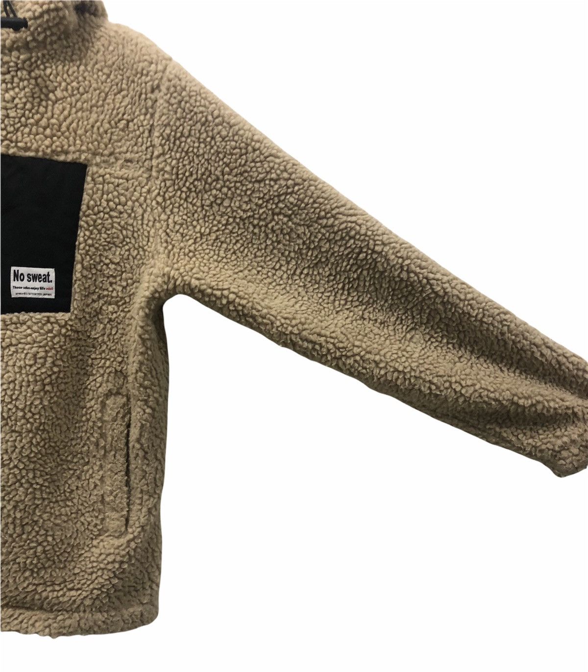 Japanese Brand ADMiX Atelier SAB Men Sherpa Fleece Zip Hoodie Jacket Size M Size US M / EU 48-50 / 2 - 3 Thumbnail