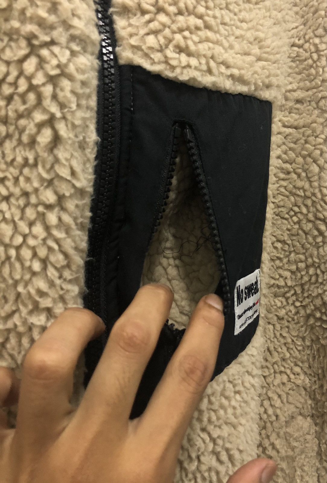 Japanese Brand ADMiX Atelier SAB Men Sherpa Fleece Zip Hoodie Jacket Size M Size US M / EU 48-50 / 2 - 7 Thumbnail