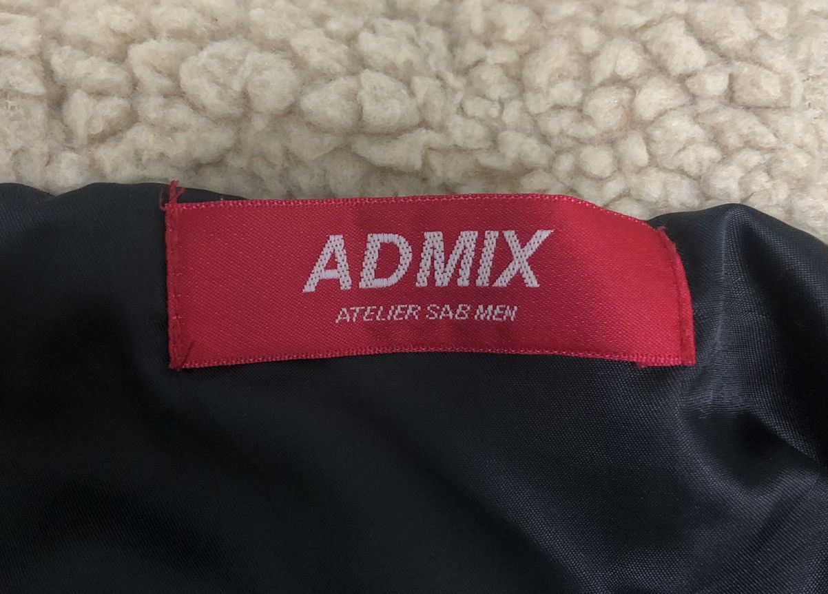 Japanese Brand ADMiX Atelier SAB Men Sherpa Fleece Zip Hoodie Jacket Size M Size US M / EU 48-50 / 2 - 12 Thumbnail