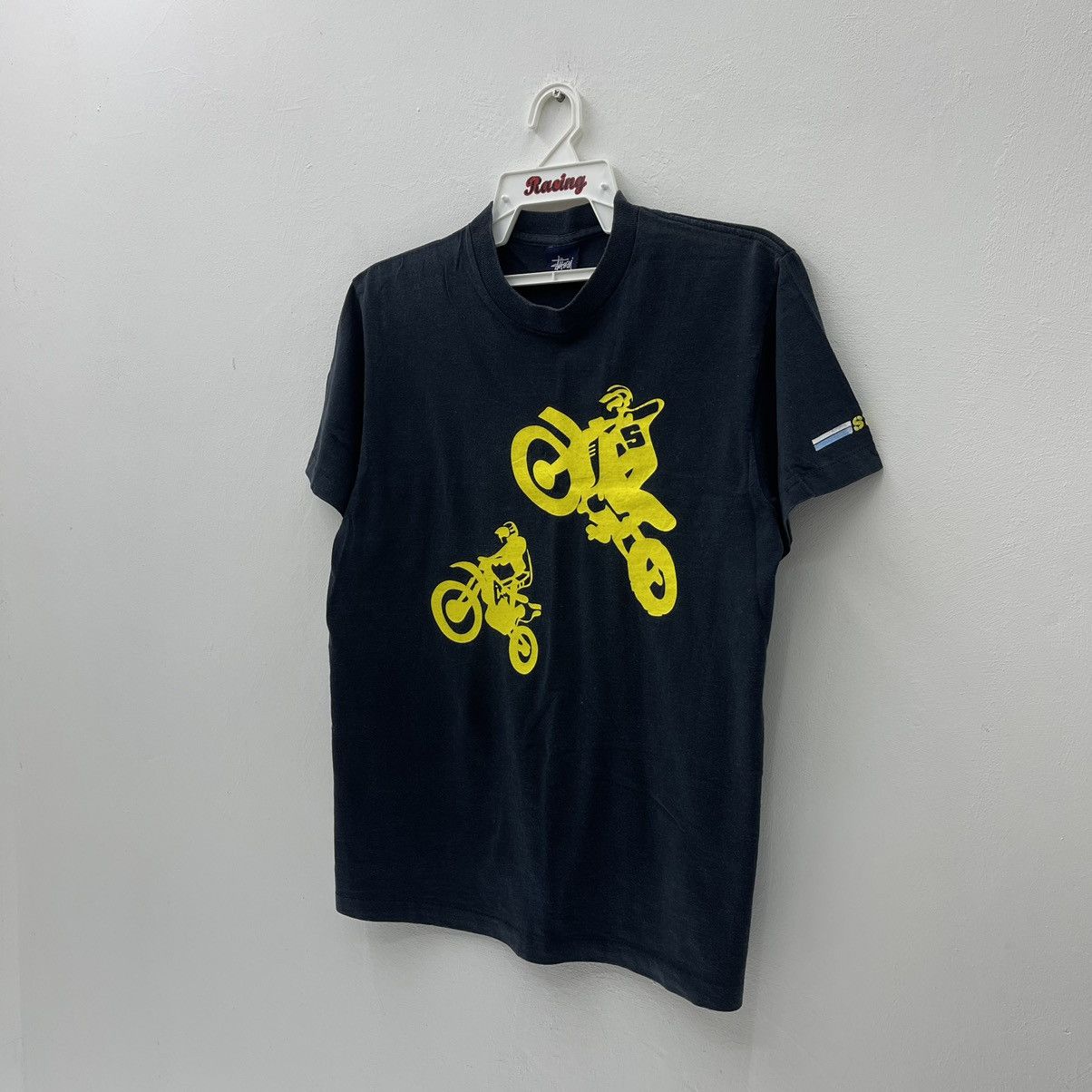 Stussy Stussy Vintage 90s T-Shirt Motocross Scrembler Nice! Size US M / EU 48-50 / 2 - 7 Thumbnail