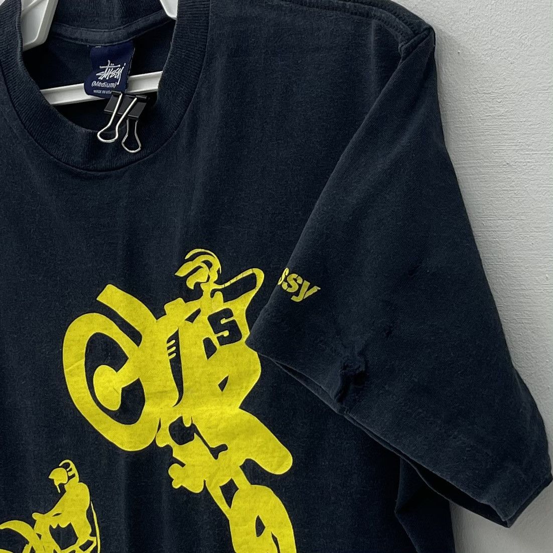 Stussy Stussy Vintage 90s T-Shirt Motocross Scrembler Nice! Size US M / EU 48-50 / 2 - 3 Thumbnail