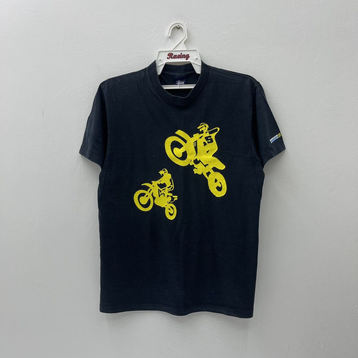Stussy Stussy Vintage 90s T-Shirt Motocross Scrembler Nice! Size US M / EU 48-50 / 2 - 1 Thumbnail