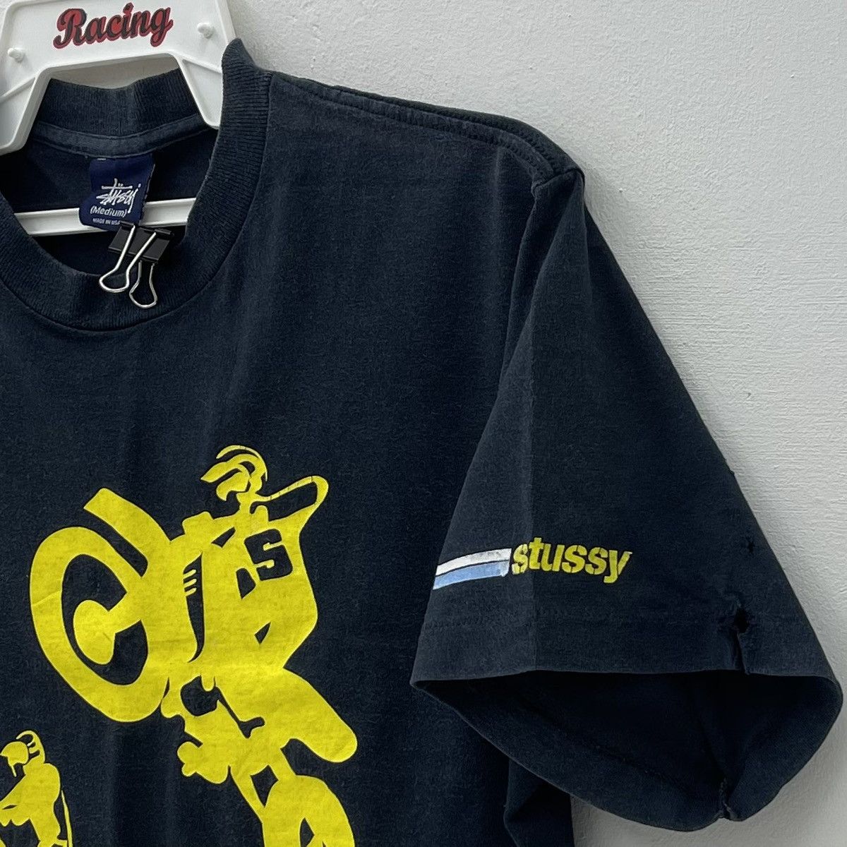 Stussy Stussy Vintage 90s T-Shirt Motocross Scrembler Nice! Size US M / EU 48-50 / 2 - 4 Thumbnail