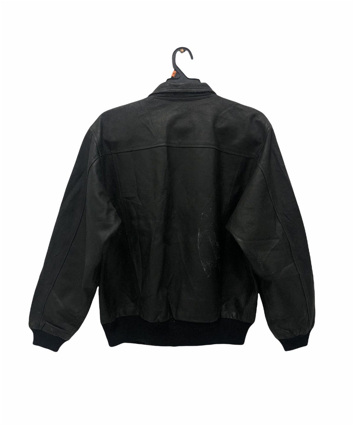 Vintage vintage leather fashion excellent jacket Size US L / EU 52-54 / 3 - 2 Thumbnail
