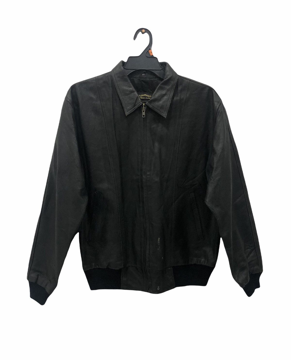 Vintage vintage leather fashion excellent jacket Size US L / EU 52-54 / 3 - 1 Thumbnail