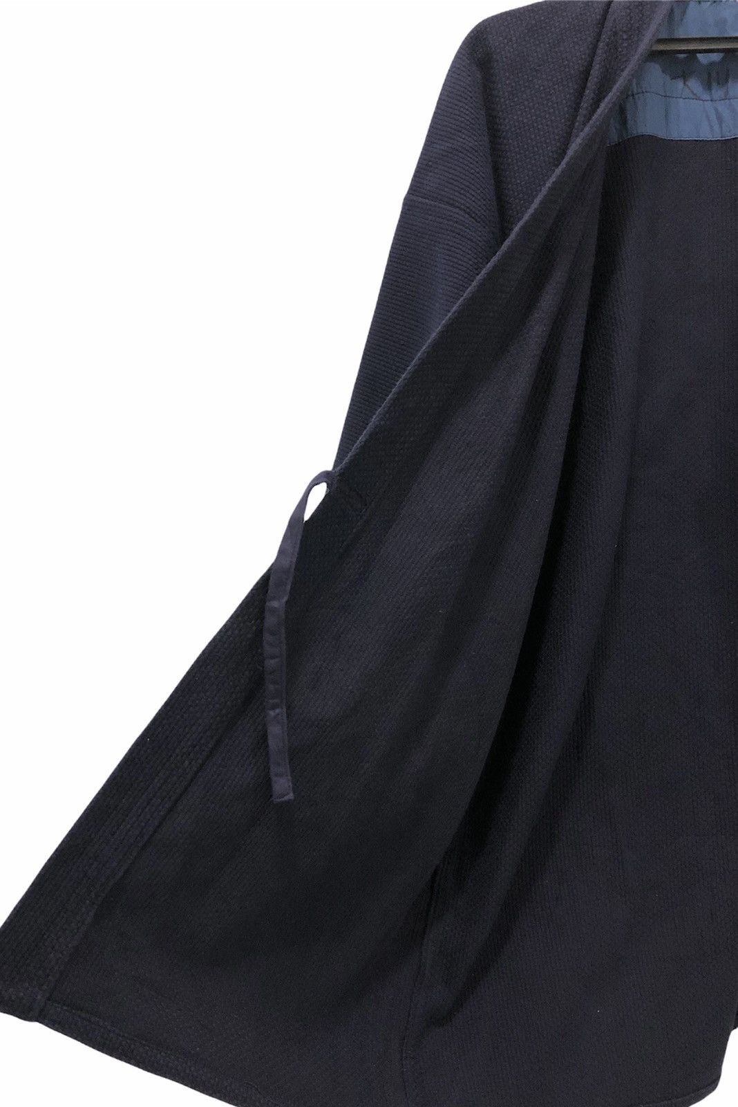 Indigo × Japanese Brand Vintage Indigo cloaks & capes Japanese Traditional Kimono Size US L / EU 52-54 / 3 - 3 Thumbnail