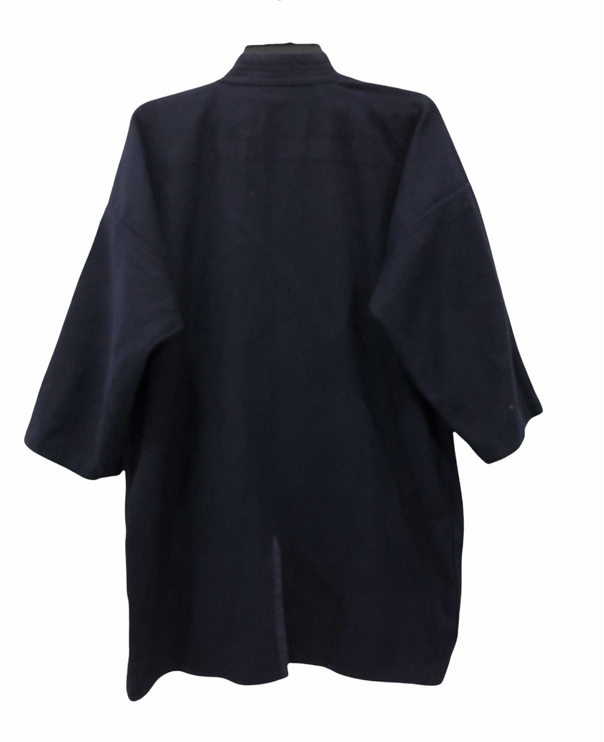 Indigo × Japanese Brand Vintage Indigo cloaks & capes Japanese Traditional Kimono Size US L / EU 52-54 / 3 - 2 Thumbnail