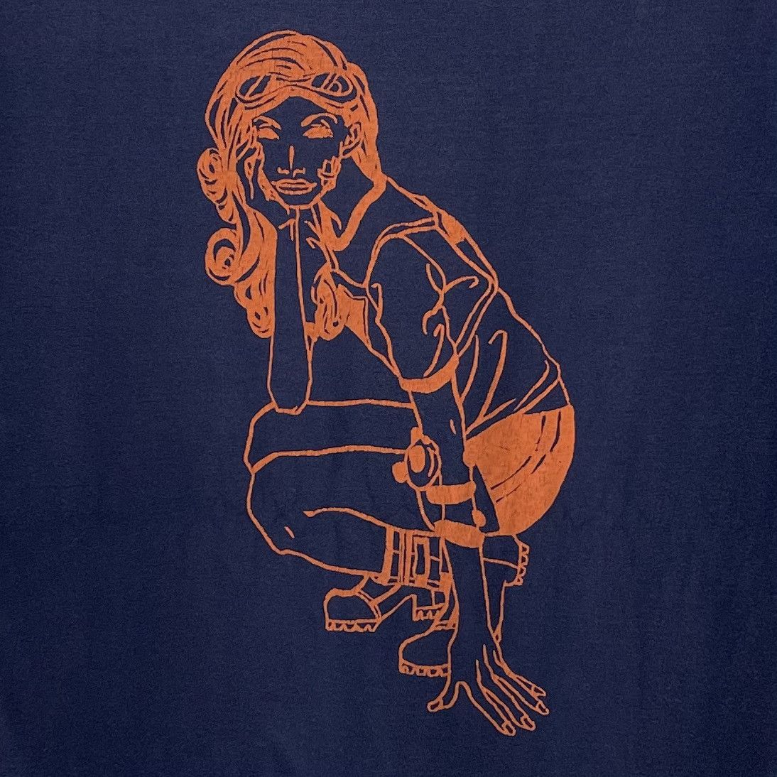 Vintage Pop Art T-Shirt Design Vintage 90s Nice Print Pictures Size US L / EU 52-54 / 3 - 2 Thumbnail