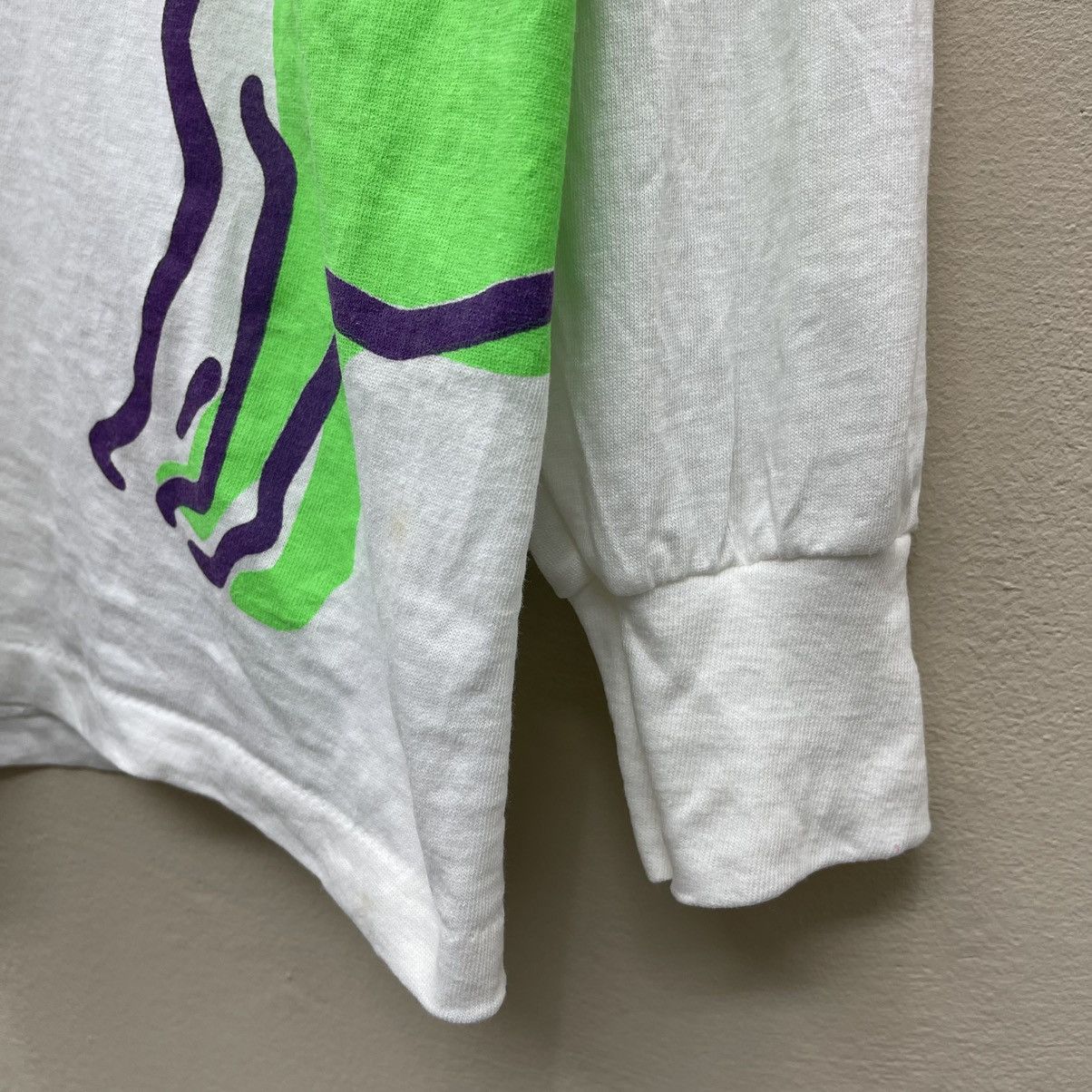 Other Vintage 90s Loud Neon Graphic Purina Pro Plan Dog Cat Foot Size US L / EU 52-54 / 3 - 5 Thumbnail