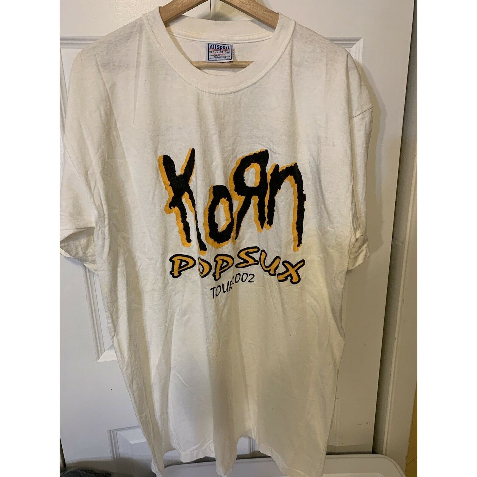 All Sport 2002 Vintage Korn Concert T Shirt Sz XL POP SUX TOUR! - DIST Size US XL / EU 56 / 4 - 3 Thumbnail