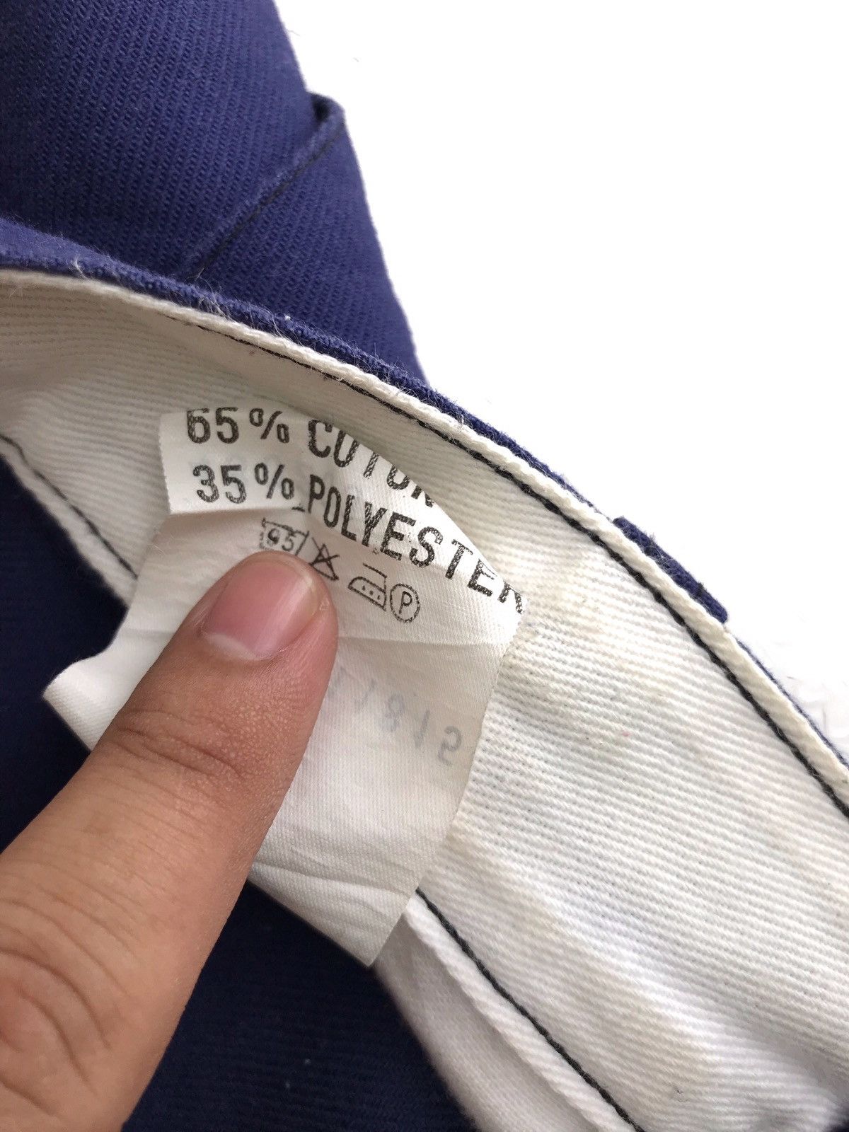 Danton Danton Cotton Twill Blue Workers Short Pants Size US 28 / EU 44 - 6 Thumbnail