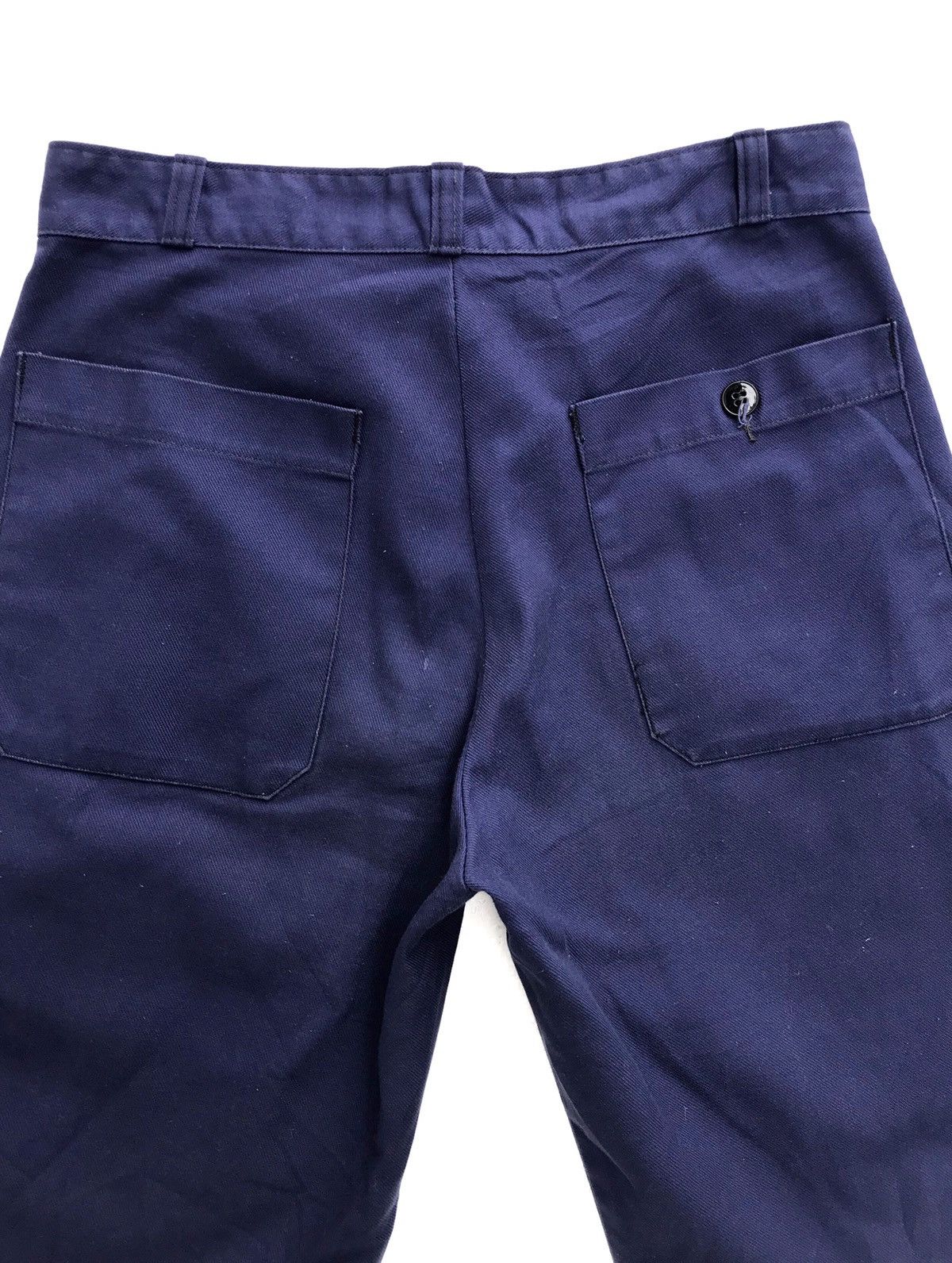 Danton Danton Cotton Twill Blue Workers Short Pants Size US 28 / EU 44 - 4 Thumbnail