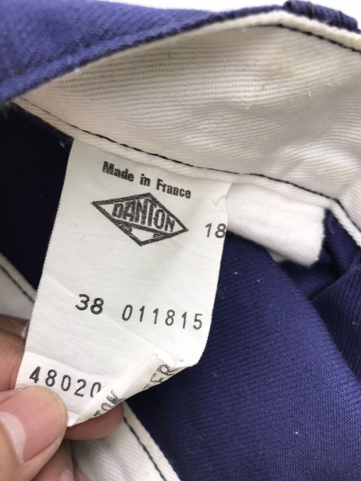 Danton Danton Cotton Twill Blue Workers Short Pants Size US 28 / EU 44 - 5 Thumbnail