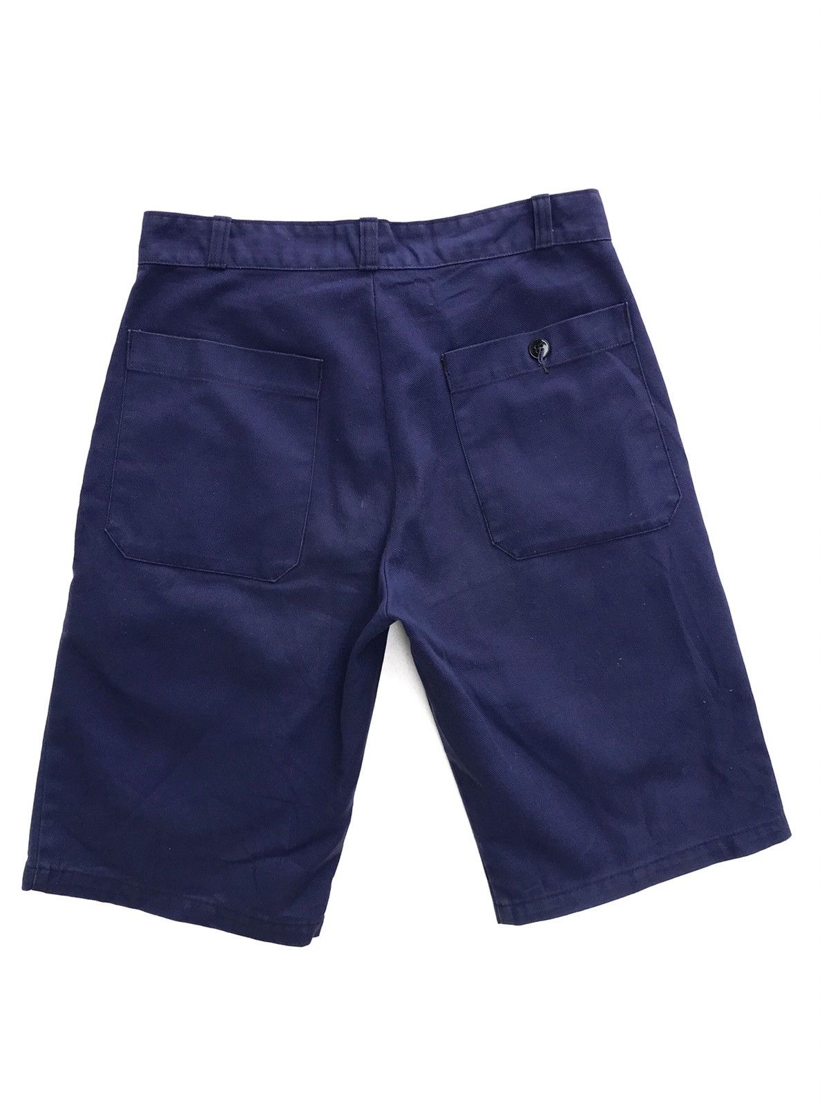 Danton Danton Cotton Twill Blue Workers Short Pants Size US 28 / EU 44 - 2 Thumbnail