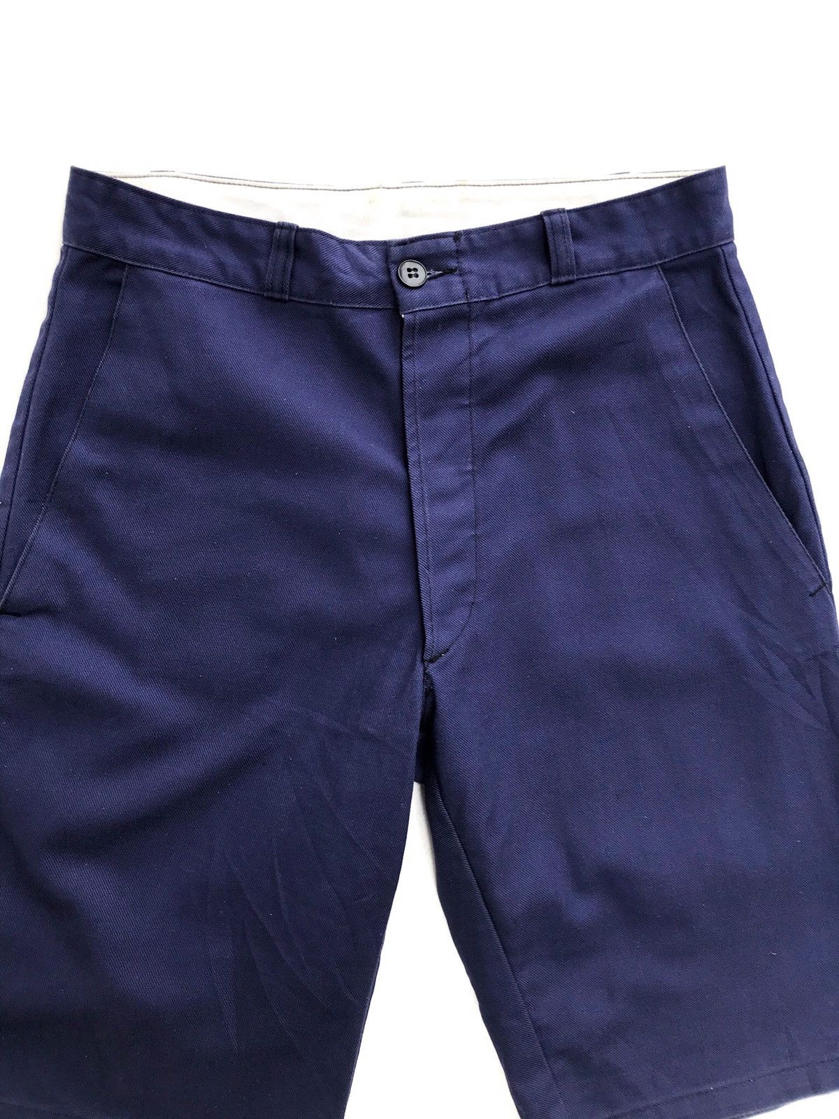Danton Danton Cotton Twill Blue Workers Short Pants Size US 28 / EU 44 - 3 Thumbnail