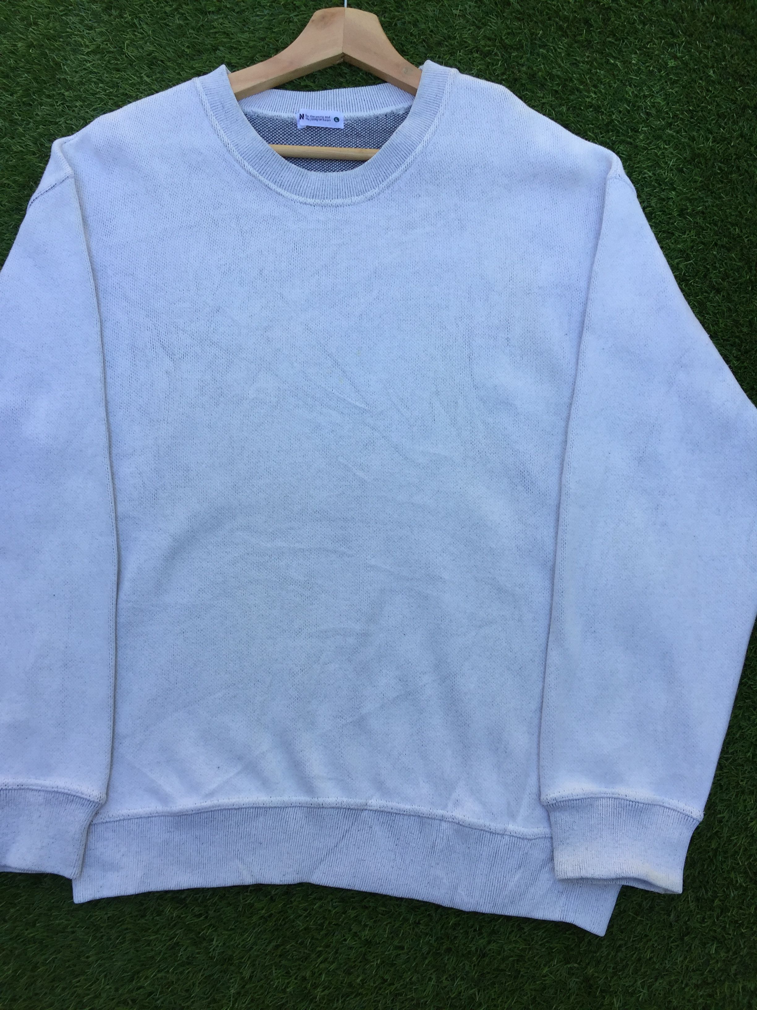 Japanese Brand Vintage 90s Van Jac Spell Out Embroidery Sweatshirt Size US L / EU 52-54 / 3 - 5 Thumbnail