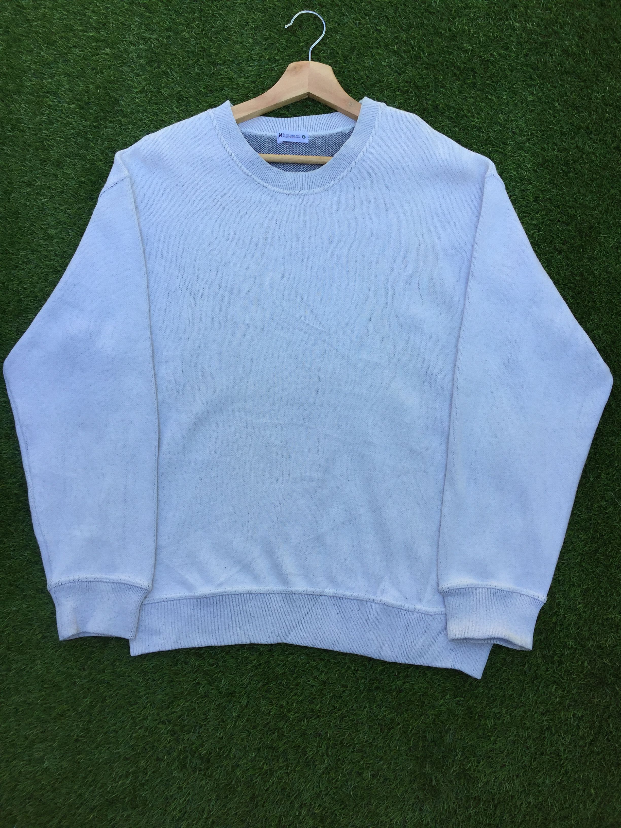 Japanese Brand Vintage 90s Van Jac Spell Out Embroidery Sweatshirt Size US L / EU 52-54 / 3 - 4 Thumbnail