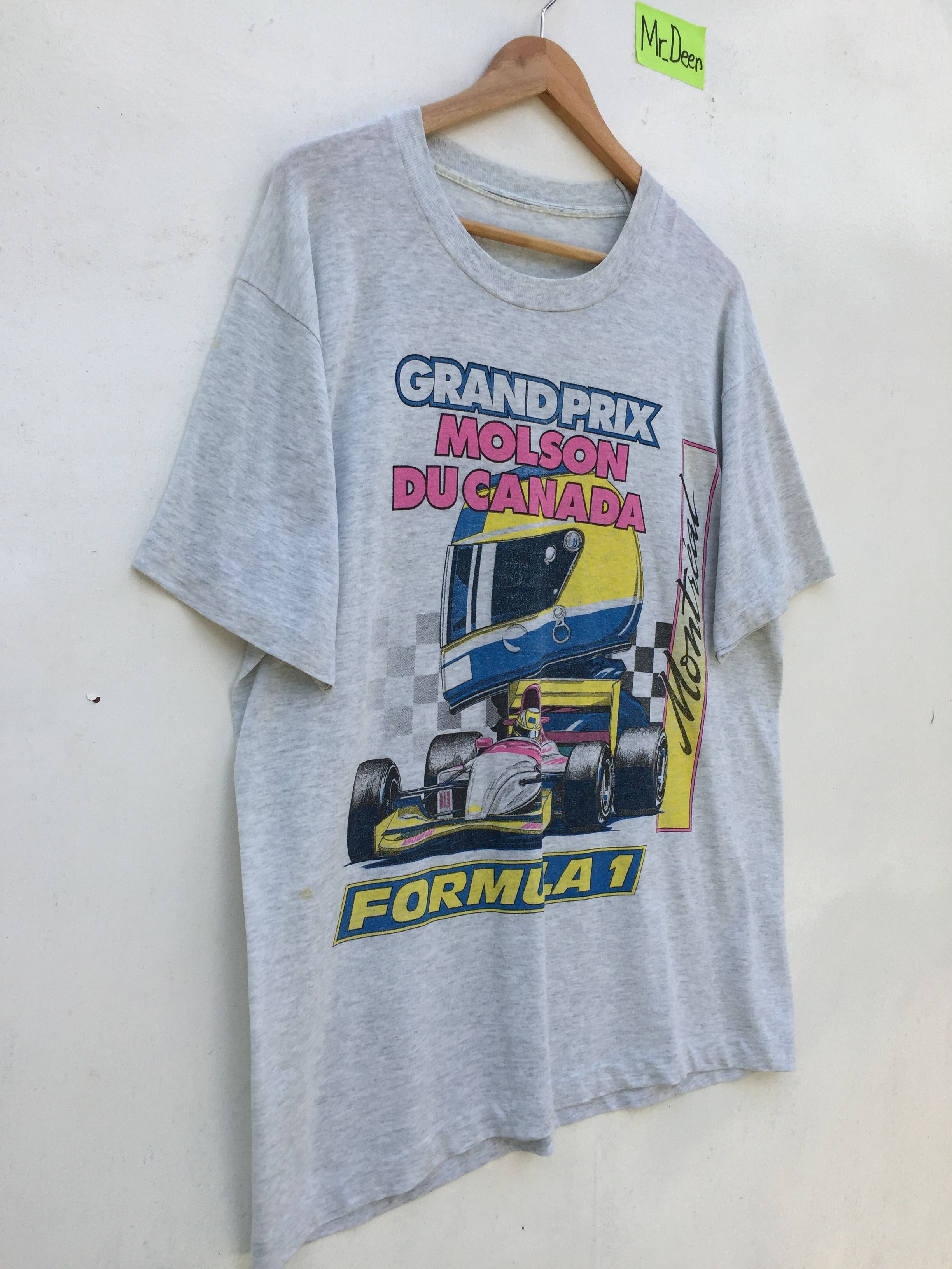 Formula 1 Vtg 90's Formula OneF1 GrandPrix World Champion CANADA Tee Size US M / EU 48-50 / 2 - 2 Thumbnail