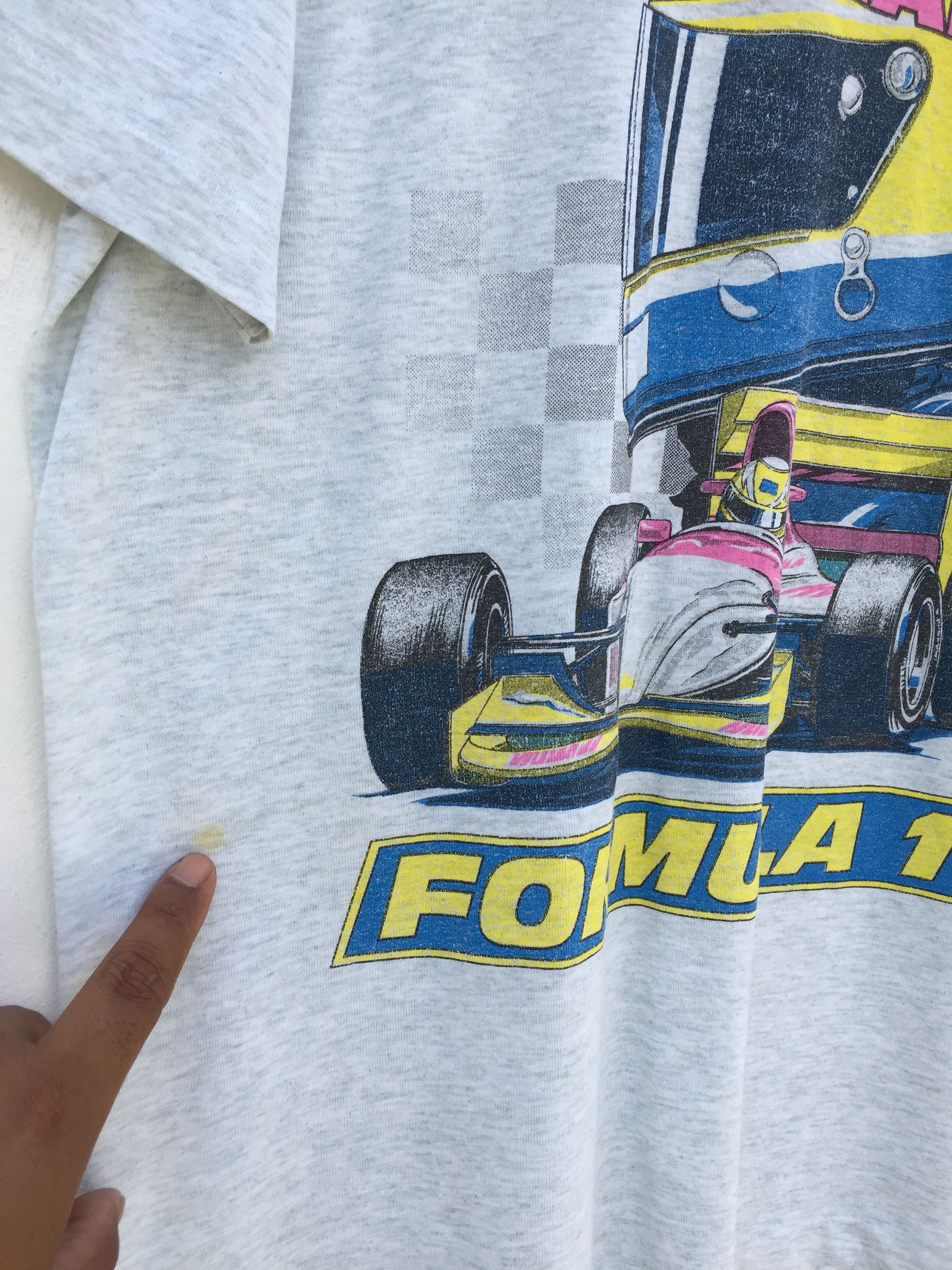 Formula 1 Vtg 90's Formula OneF1 GrandPrix World Champion CANADA Tee Size US M / EU 48-50 / 2 - 6 Thumbnail
