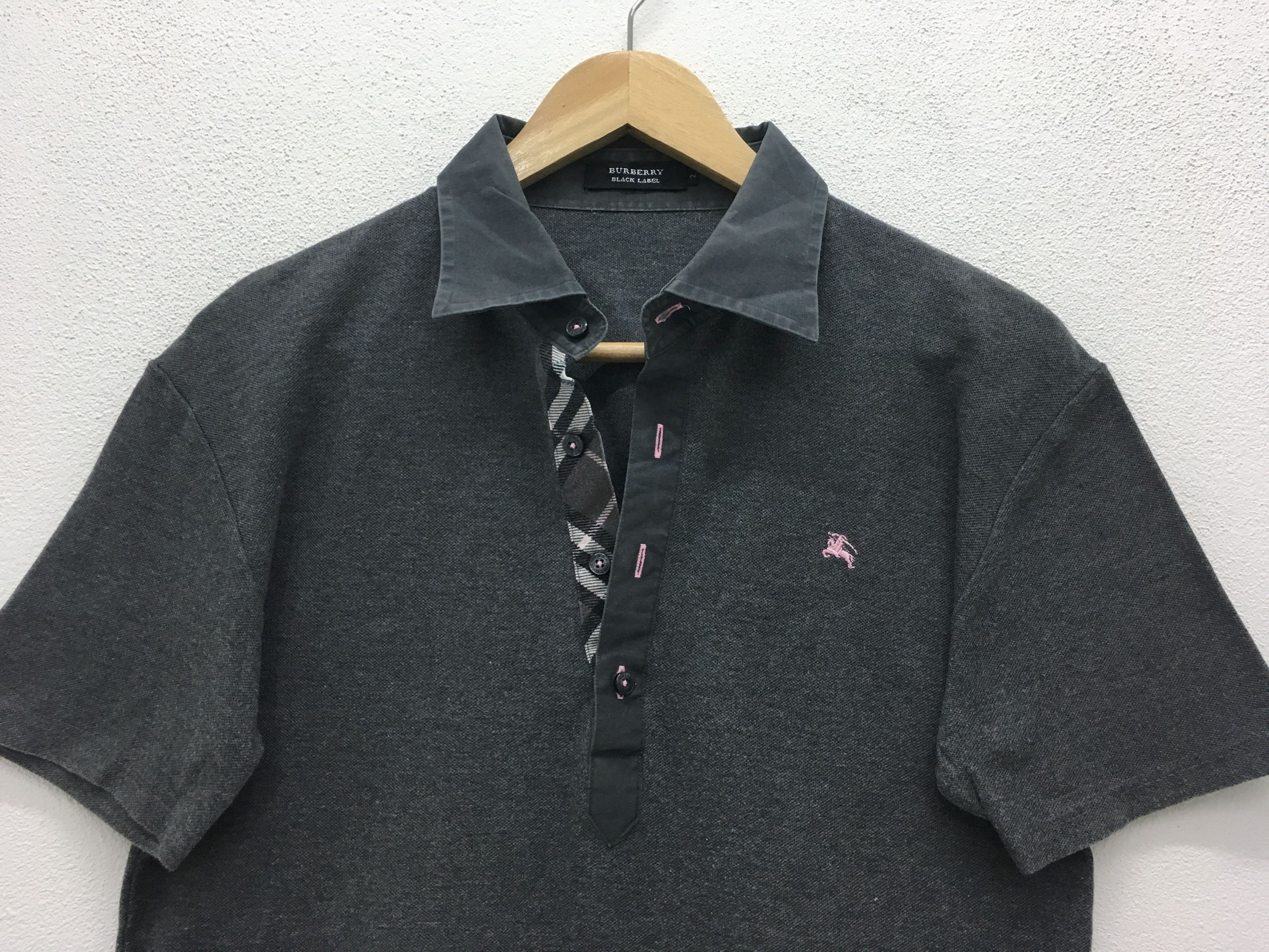 Burberry BURBERRY BLACK LABEL Polo Shirt Size US M / EU 48-50 / 2 - 4 Thumbnail
