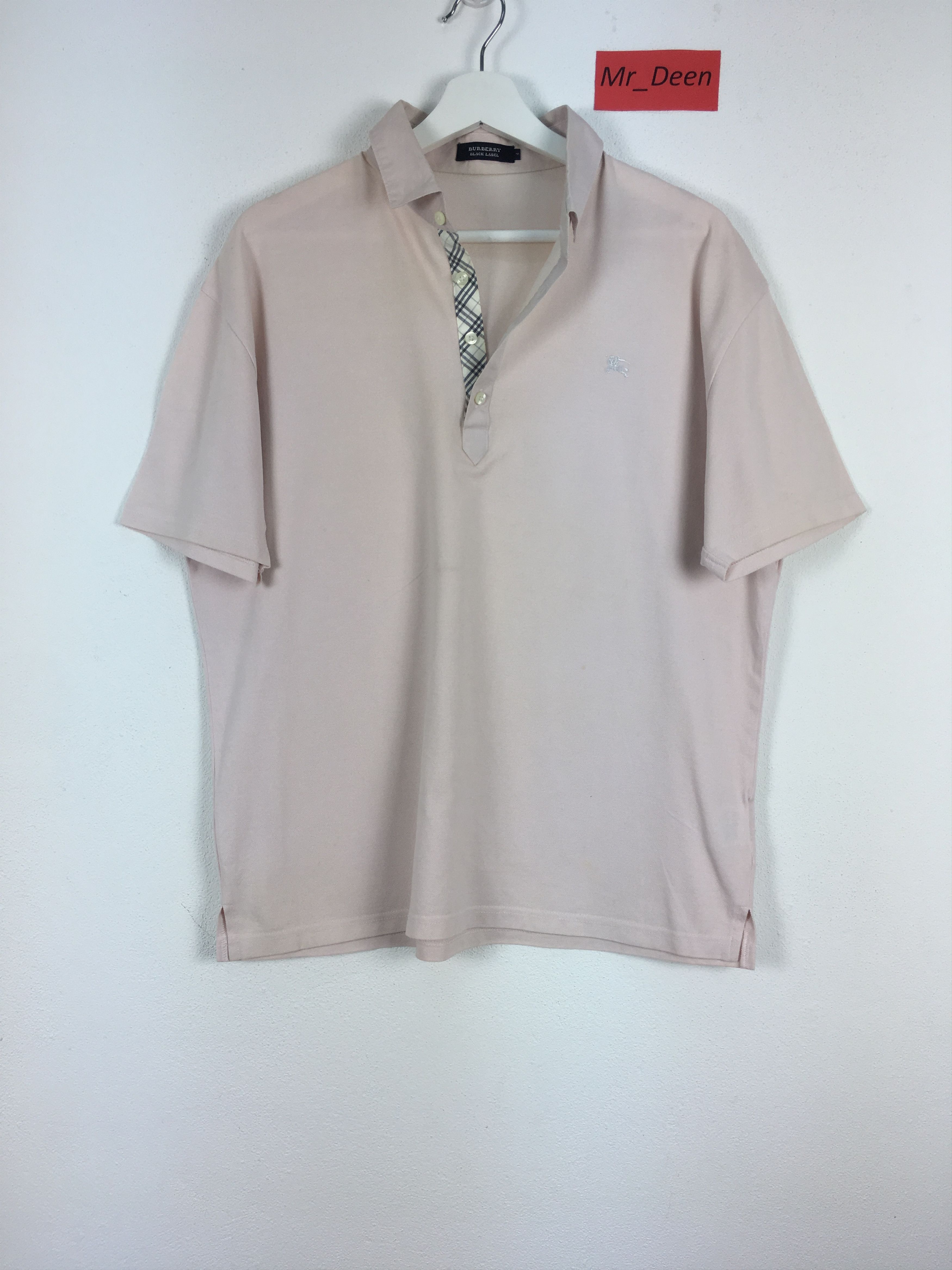 Burberry Vintage Burberry Black Label Collar Shirt Size US XL / EU 56 / 4 - 2 Thumbnail