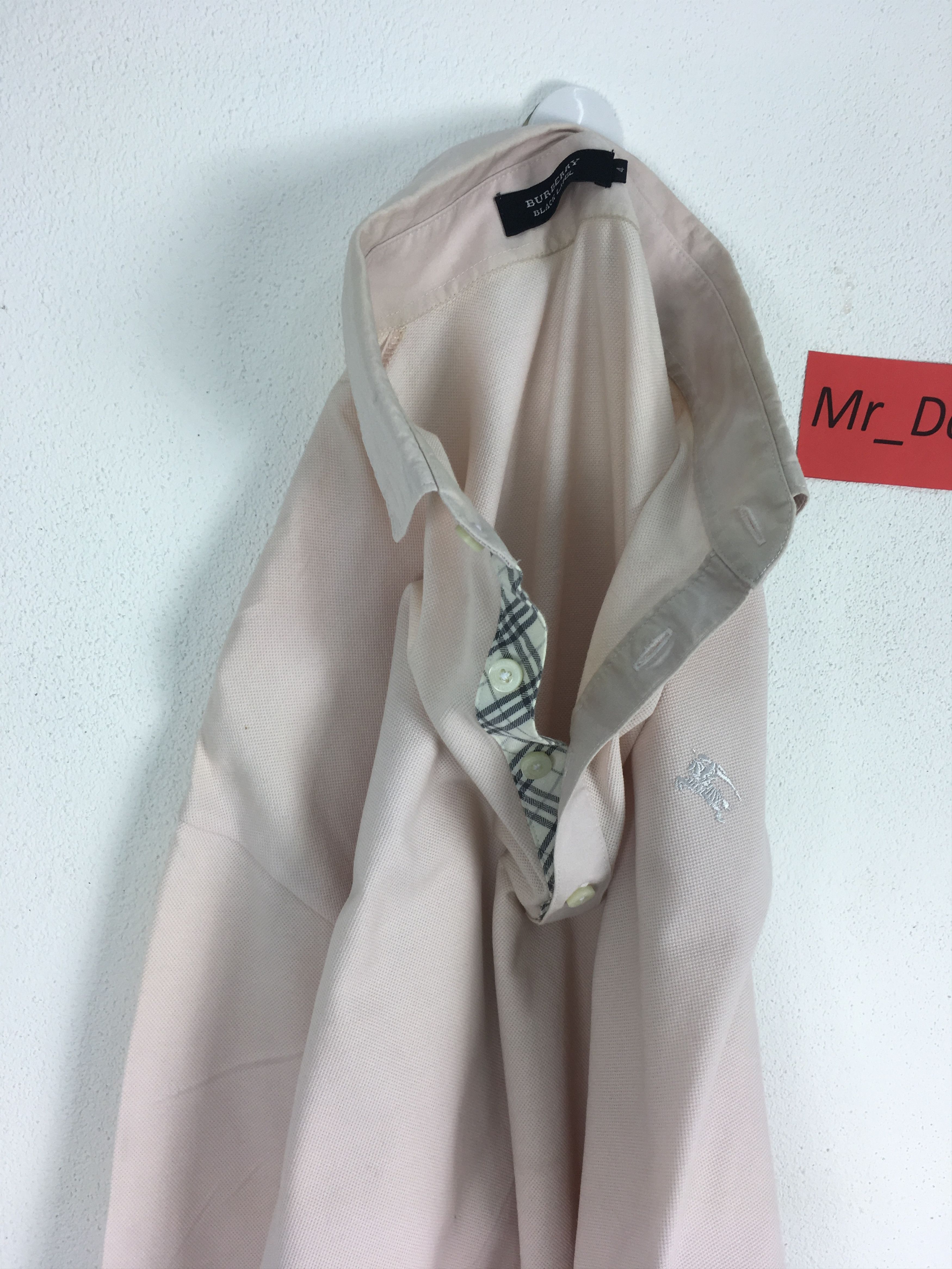 Burberry Vintage Burberry Black Label Collar Shirt Size US XL / EU 56 / 4 - 10 Thumbnail