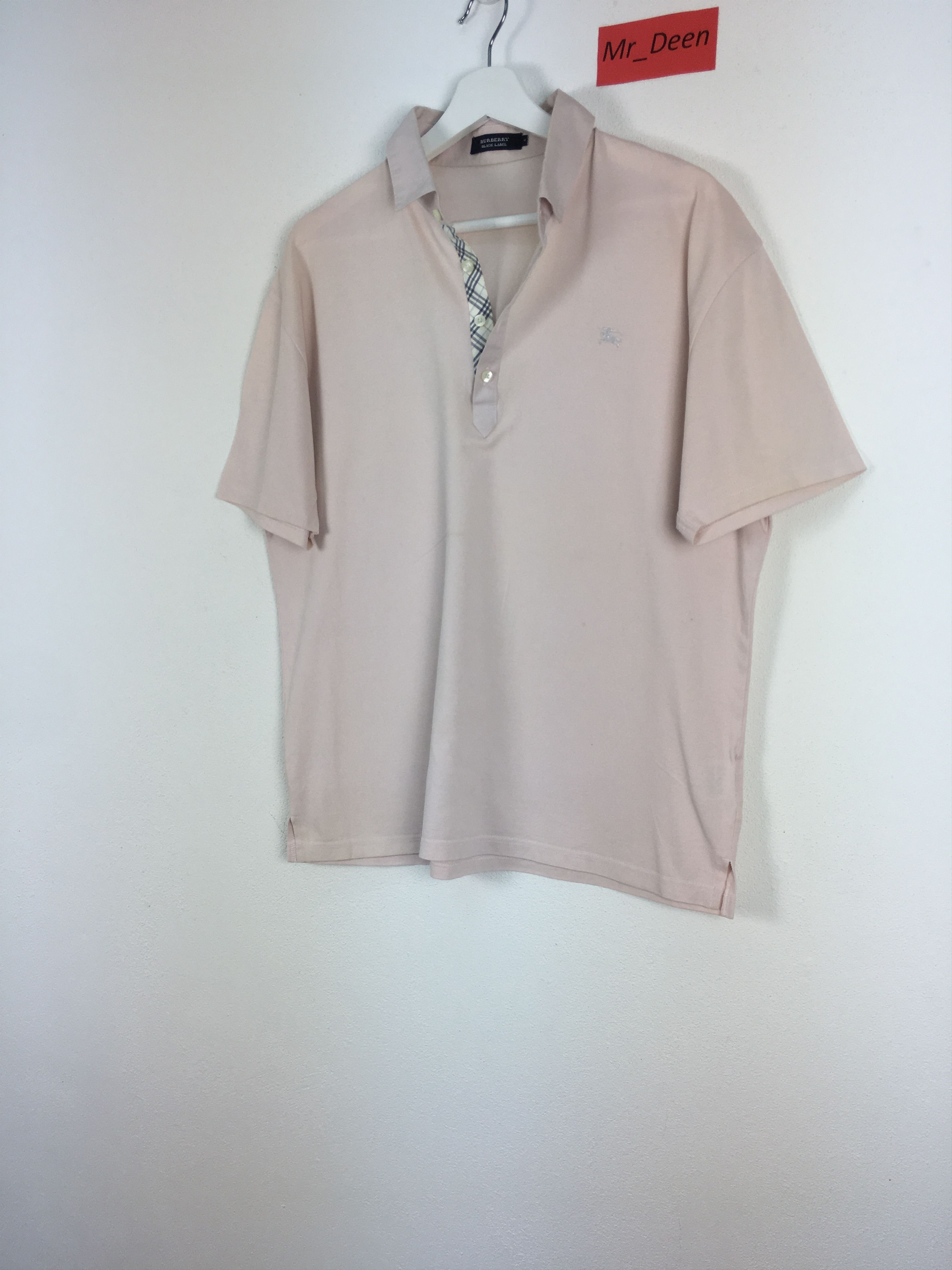 Burberry Vintage Burberry Black Label Collar Shirt Size US XL / EU 56 / 4 - 4 Thumbnail