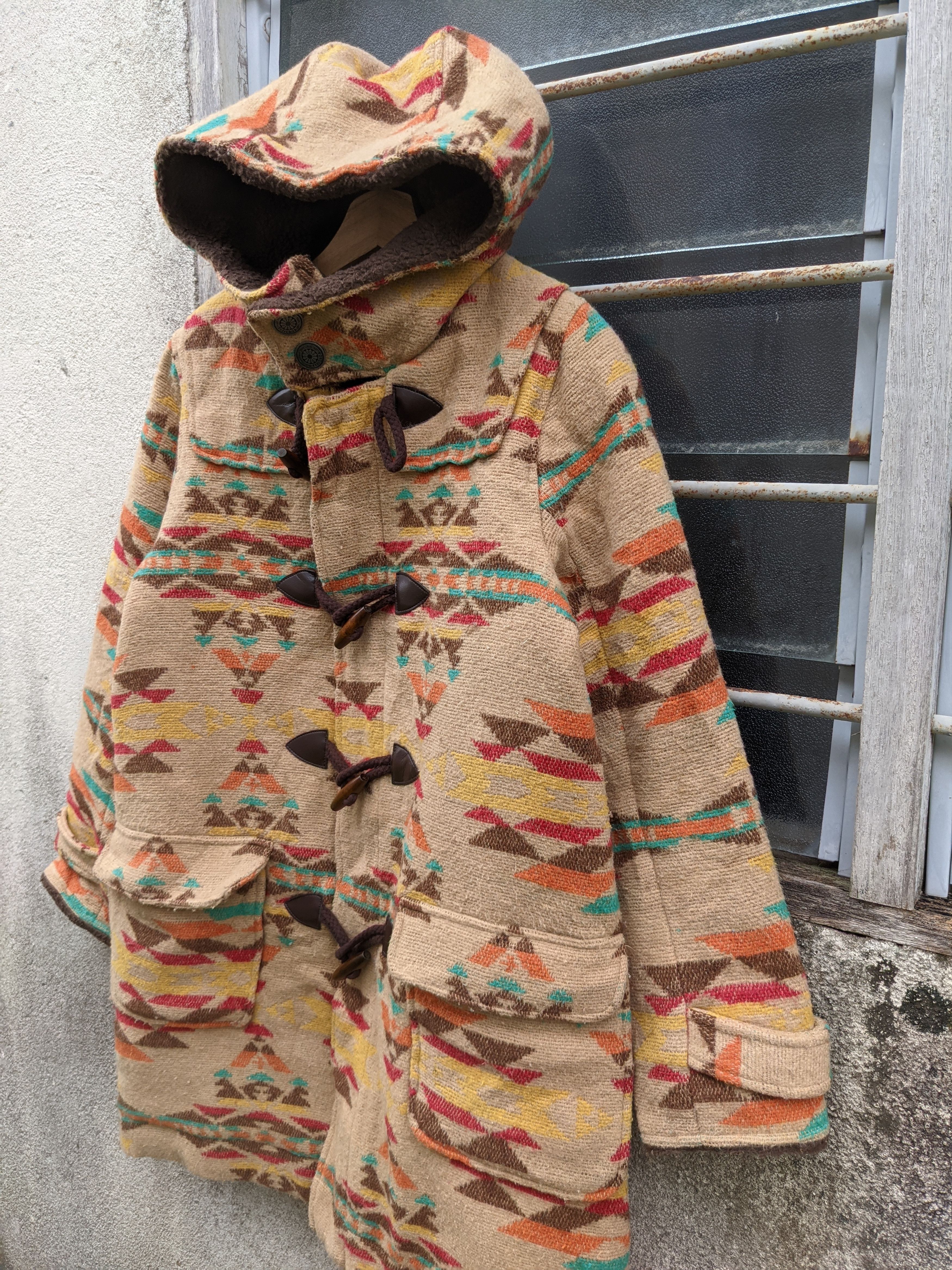 Japanese Brand × Native Titicaca Native Duffle Jacket Size M / US 6-8 / IT 42-44 - 4 Thumbnail