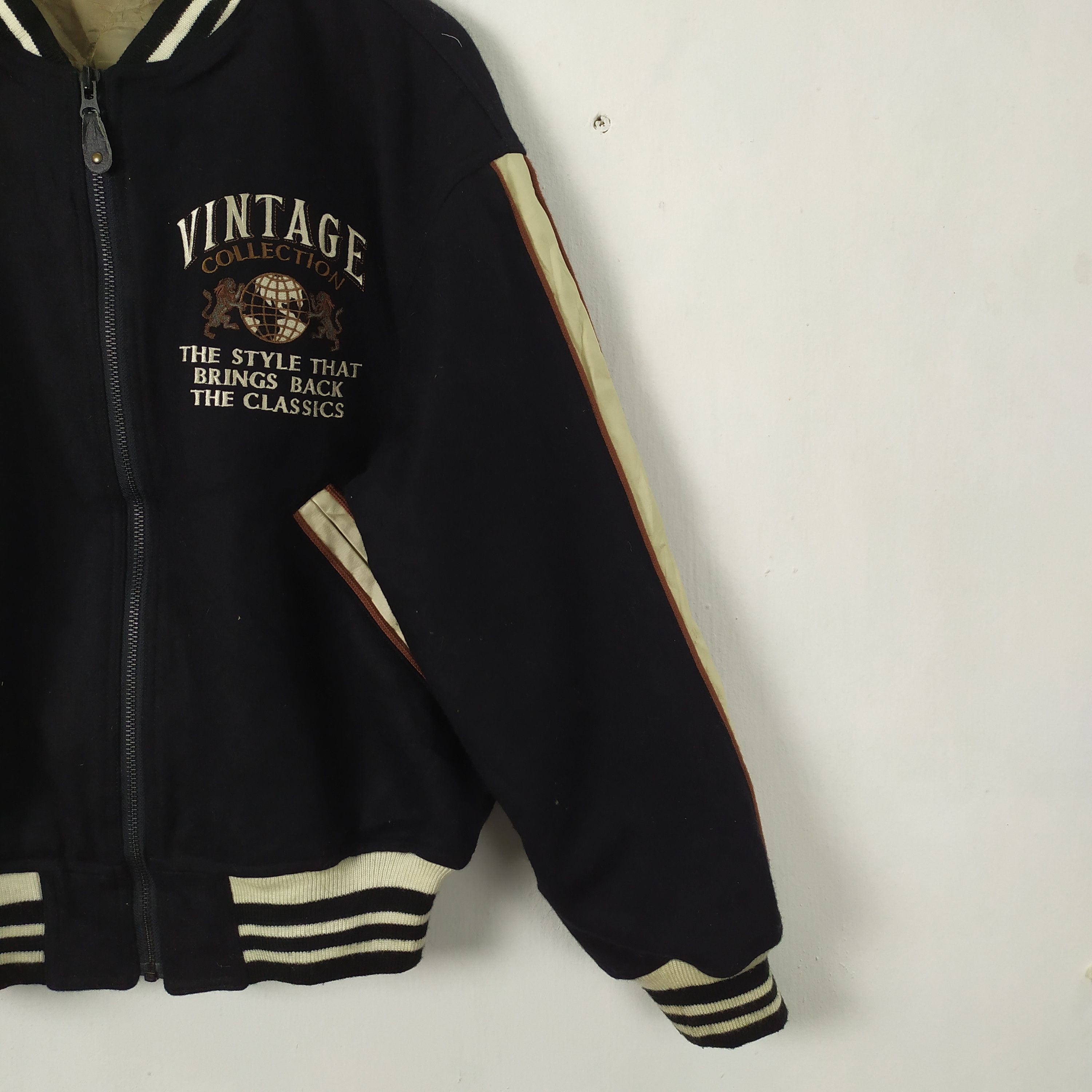 Pazzo PAZZO CLUB WOOL VARSITY JACKET AUTHENTIC Size US L / EU 52-54 / 3 - 3 Thumbnail