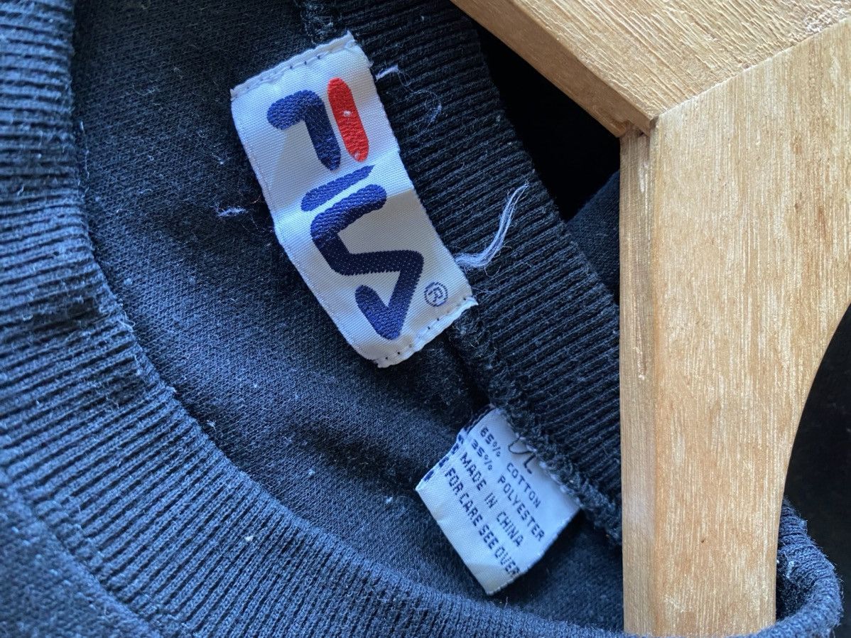 Fila × Vintage ⚡️Steals⚡️ Fila Embroidery Spellout Big Logo Size US L / EU 52-54 / 3 - 6 Thumbnail