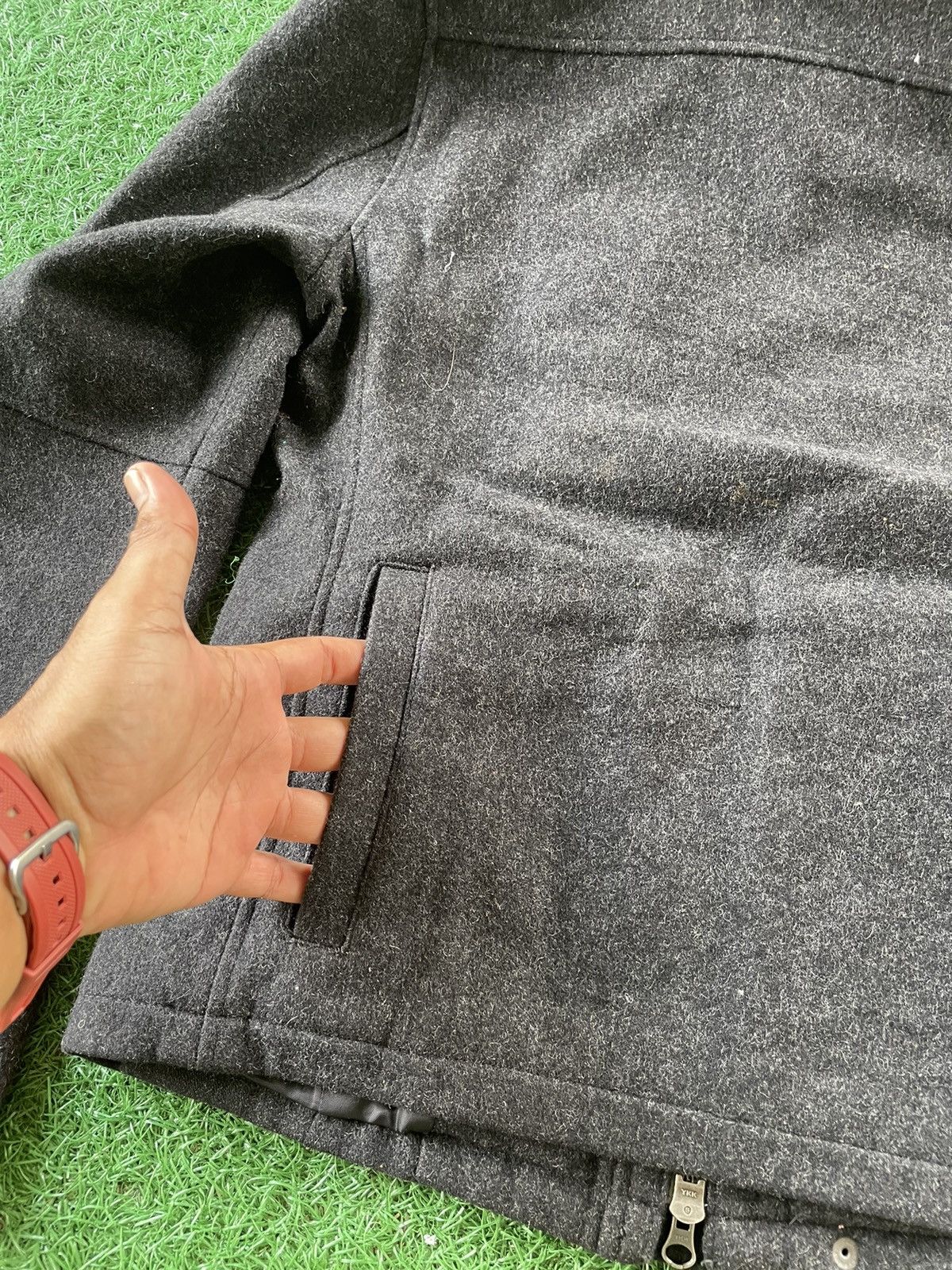 PPFM ⚡️STEALS⚡️PPFM Punk Wool Multipocket Zipper Jacket Size US M / EU 48-50 / 2 - 18 Thumbnail