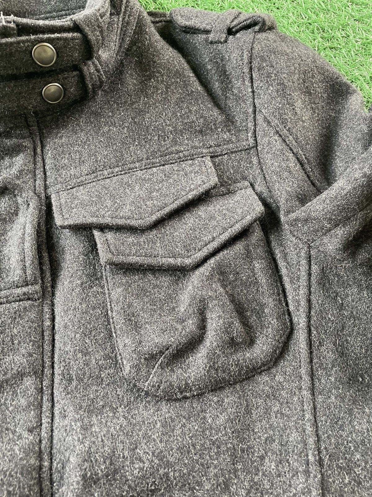 PPFM ⚡️STEALS⚡️PPFM Punk Wool Multipocket Zipper Jacket Size US M / EU 48-50 / 2 - 8 Thumbnail