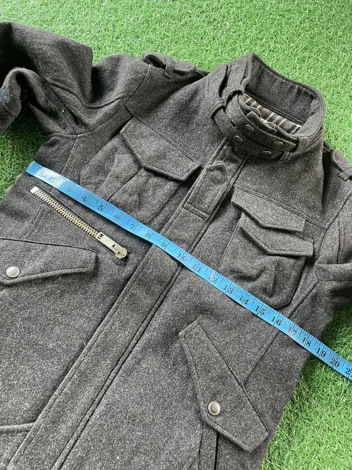 PPFM ⚡️STEALS⚡️PPFM Punk Wool Multipocket Zipper Jacket Size US M / EU 48-50 / 2 - 3 Thumbnail