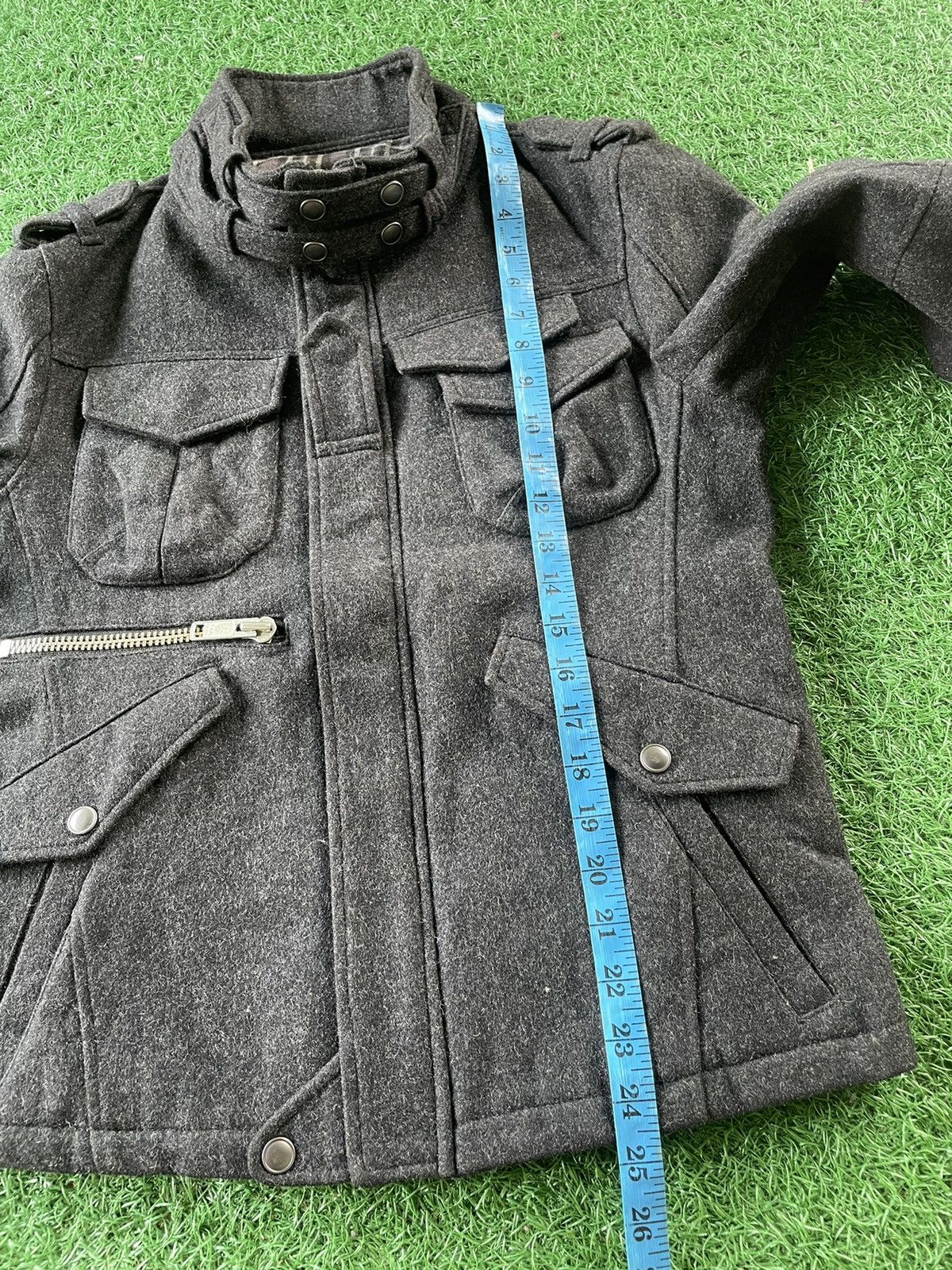 PPFM ⚡️STEALS⚡️PPFM Punk Wool Multipocket Zipper Jacket Size US M / EU 48-50 / 2 - 4 Thumbnail