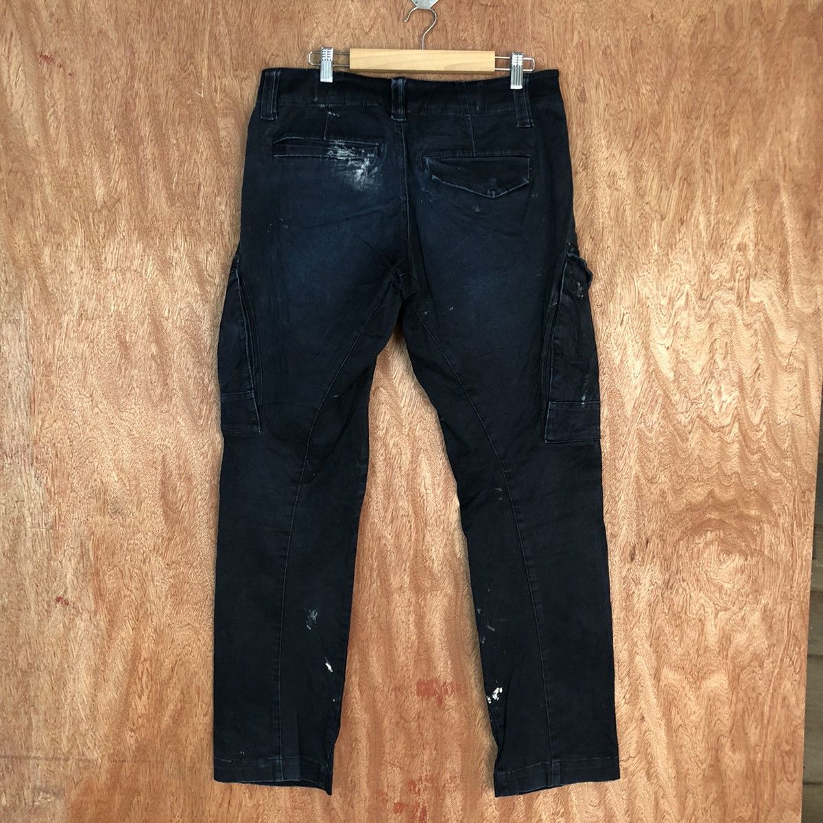 Faded Glory DLL Xebec Dark Blue Multipocket Cargo Pants #c927 Size US 32 / EU 48 - 11 Thumbnail