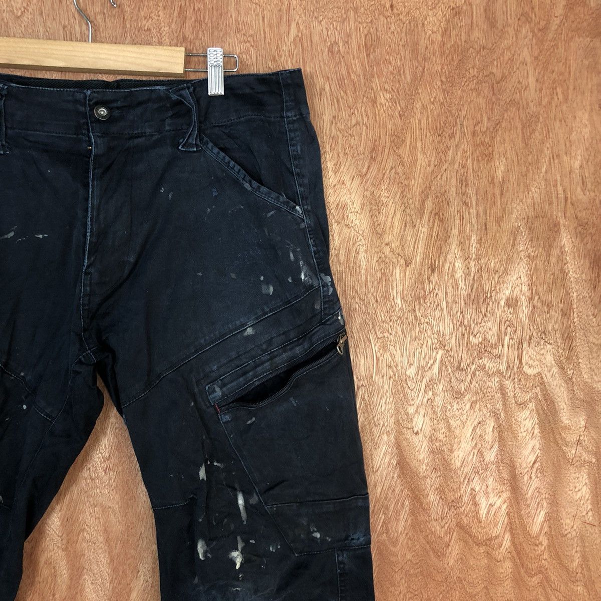 Faded Glory DLL Xebec Dark Blue Multipocket Cargo Pants #c927 Size US 32 / EU 48 - 5 Thumbnail