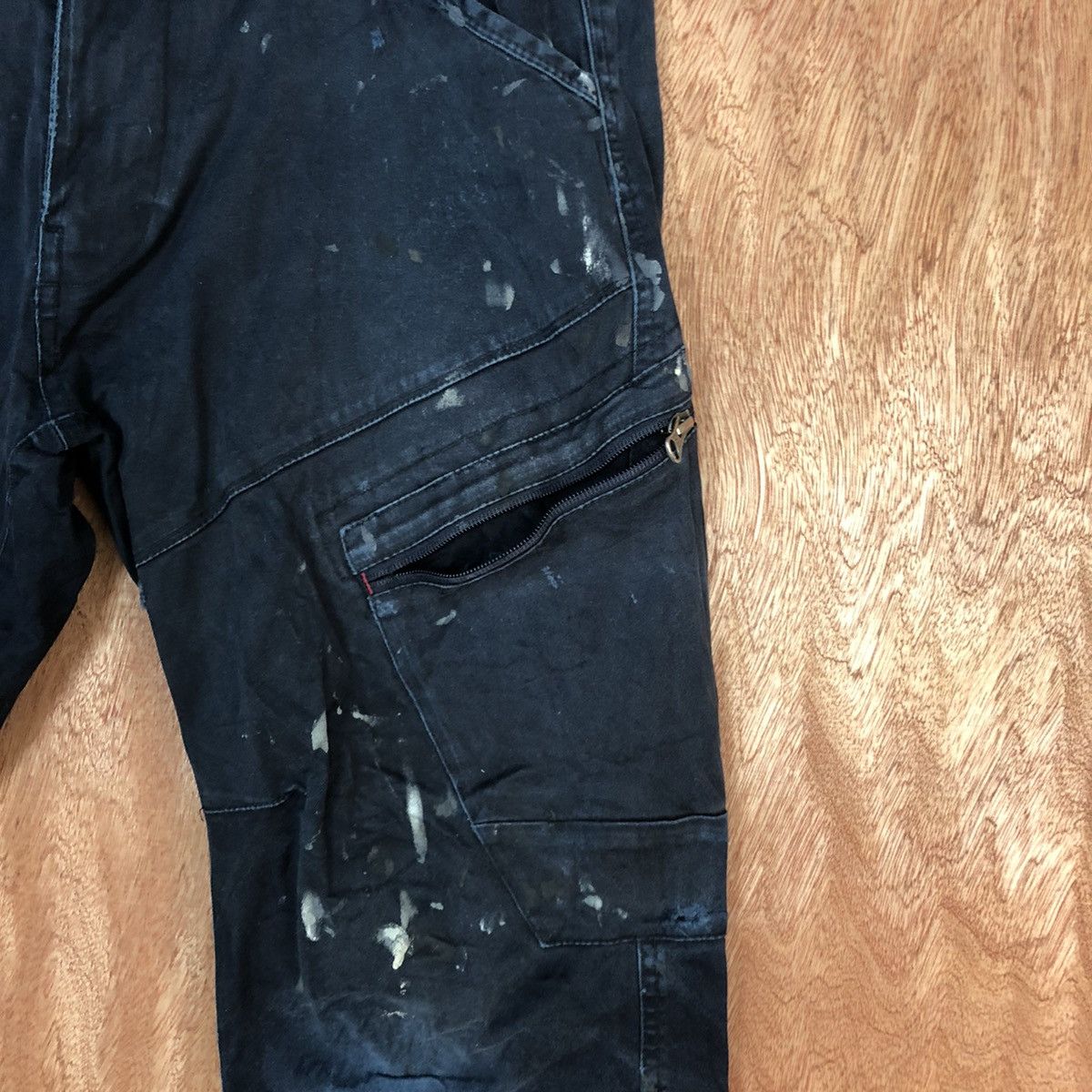 Faded Glory DLL Xebec Dark Blue Multipocket Cargo Pants #c927 Size US 32 / EU 48 - 8 Thumbnail