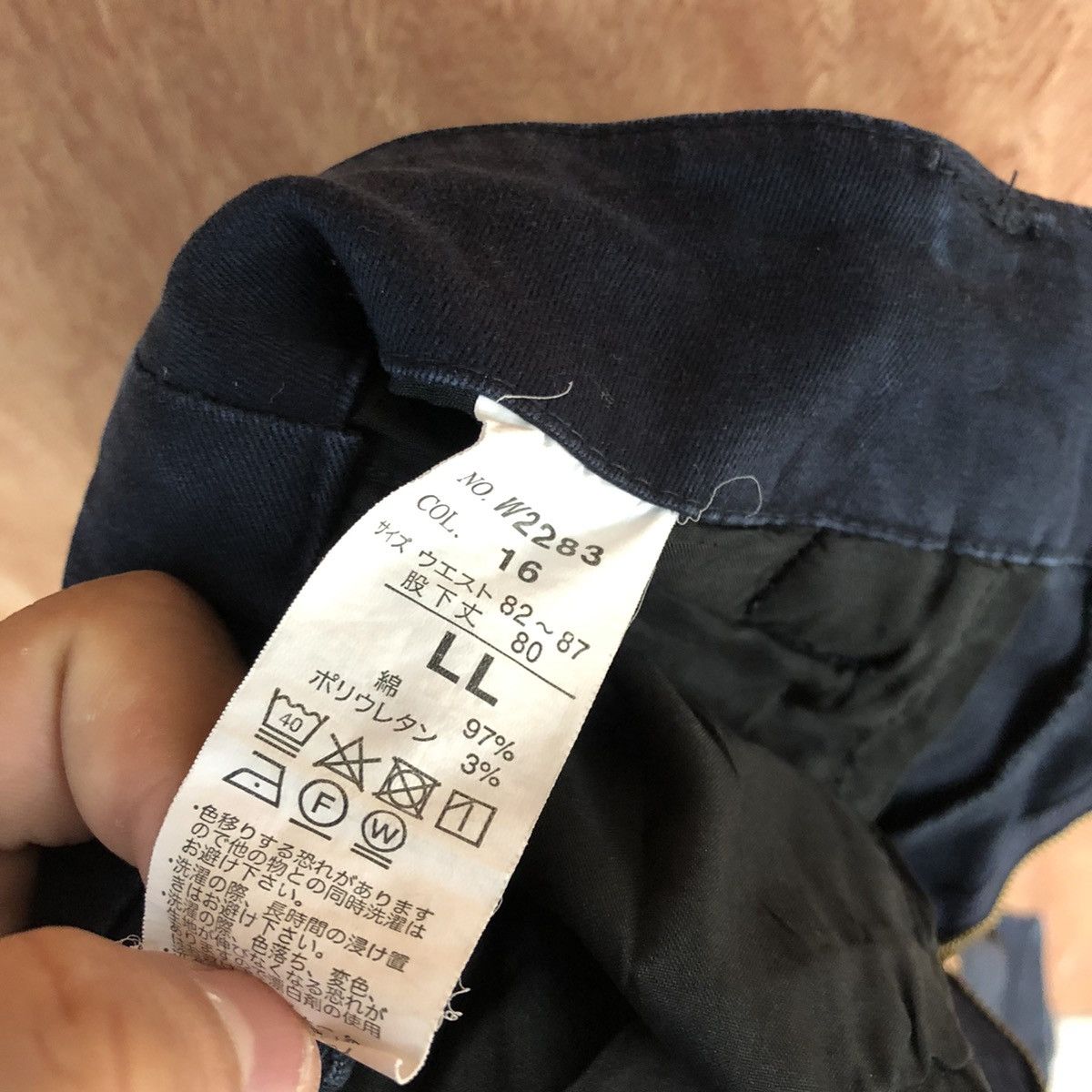 Faded Glory DLL Xebec Dark Blue Multipocket Cargo Pants #c927 Size US 32 / EU 48 - 16 Thumbnail