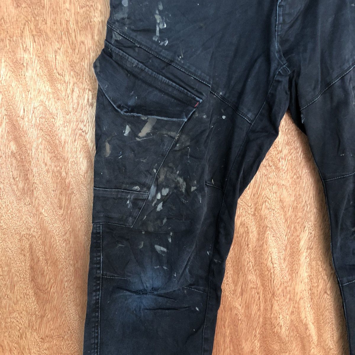 Faded Glory DLL Xebec Dark Blue Multipocket Cargo Pants #c927 Size US 32 / EU 48 - 7 Thumbnail
