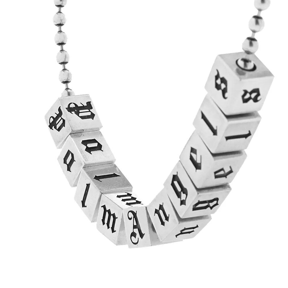 Palm Angels Palm Angels Dice Logo Necklace Size ONE SIZE - 1 Thumbnail