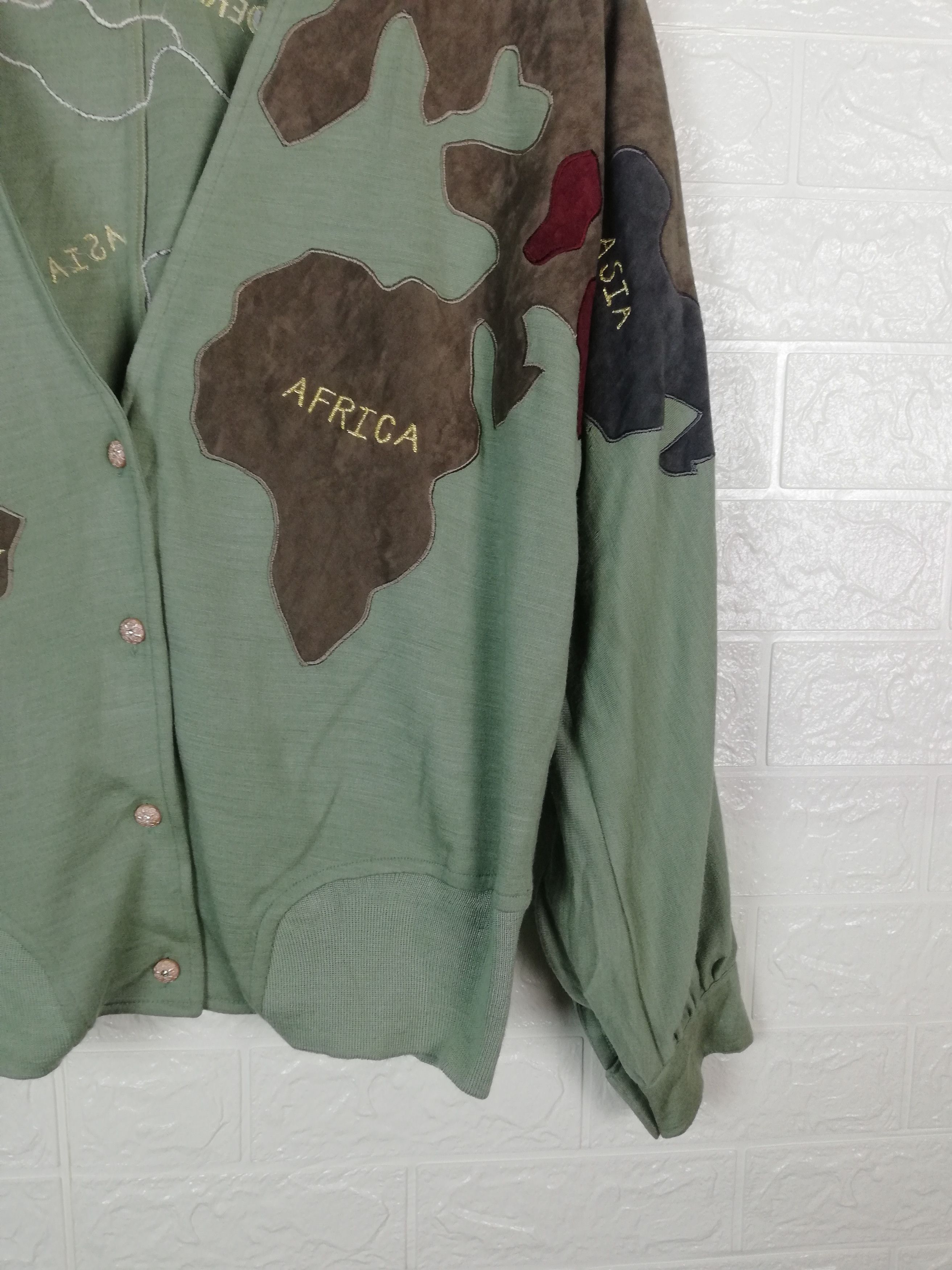Designer × Japanese Brand 💥 Vintage Japanese Brand Milal Earth Cardigan #0717 DP💥 Size US L / EU 52-54 / 3 - 3 Thumbnail