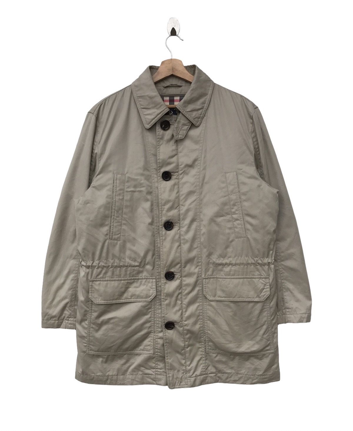 Burberry BURBERRY LONDON NOVA CHECK LONG JACKET Size US M / EU 48-50 / 2 - 1 Thumbnail