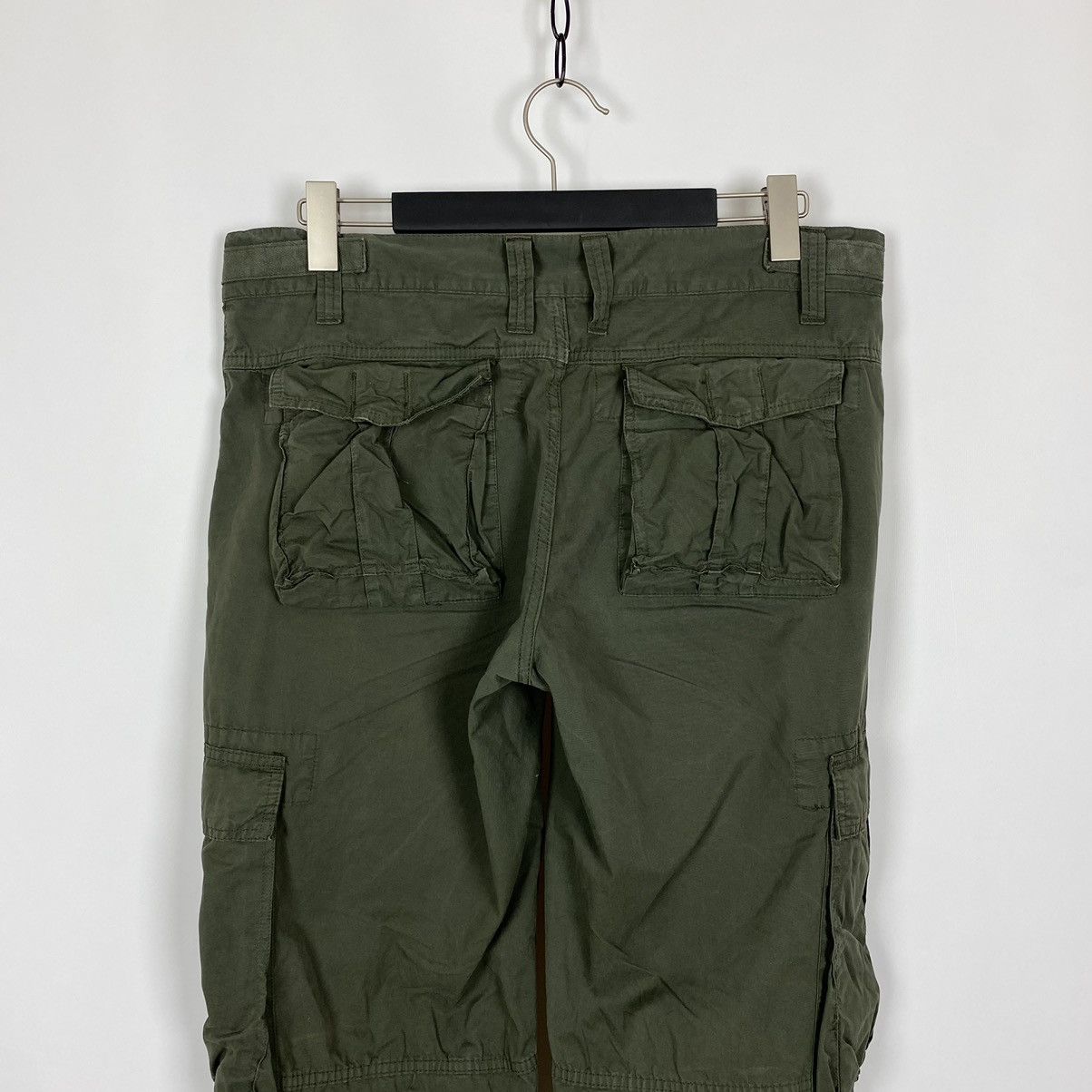 Benetton Benetton Sun Faded Cargo Pants Size US 36 / EU 52 - 9 Thumbnail