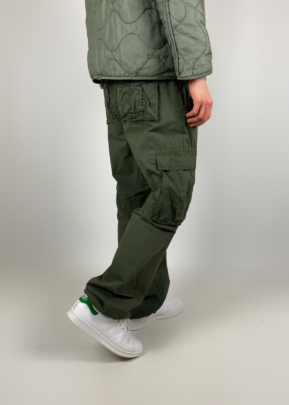 Benetton Benetton Sun Faded Cargo Pants Size US 36 / EU 52 - 1 Thumbnail