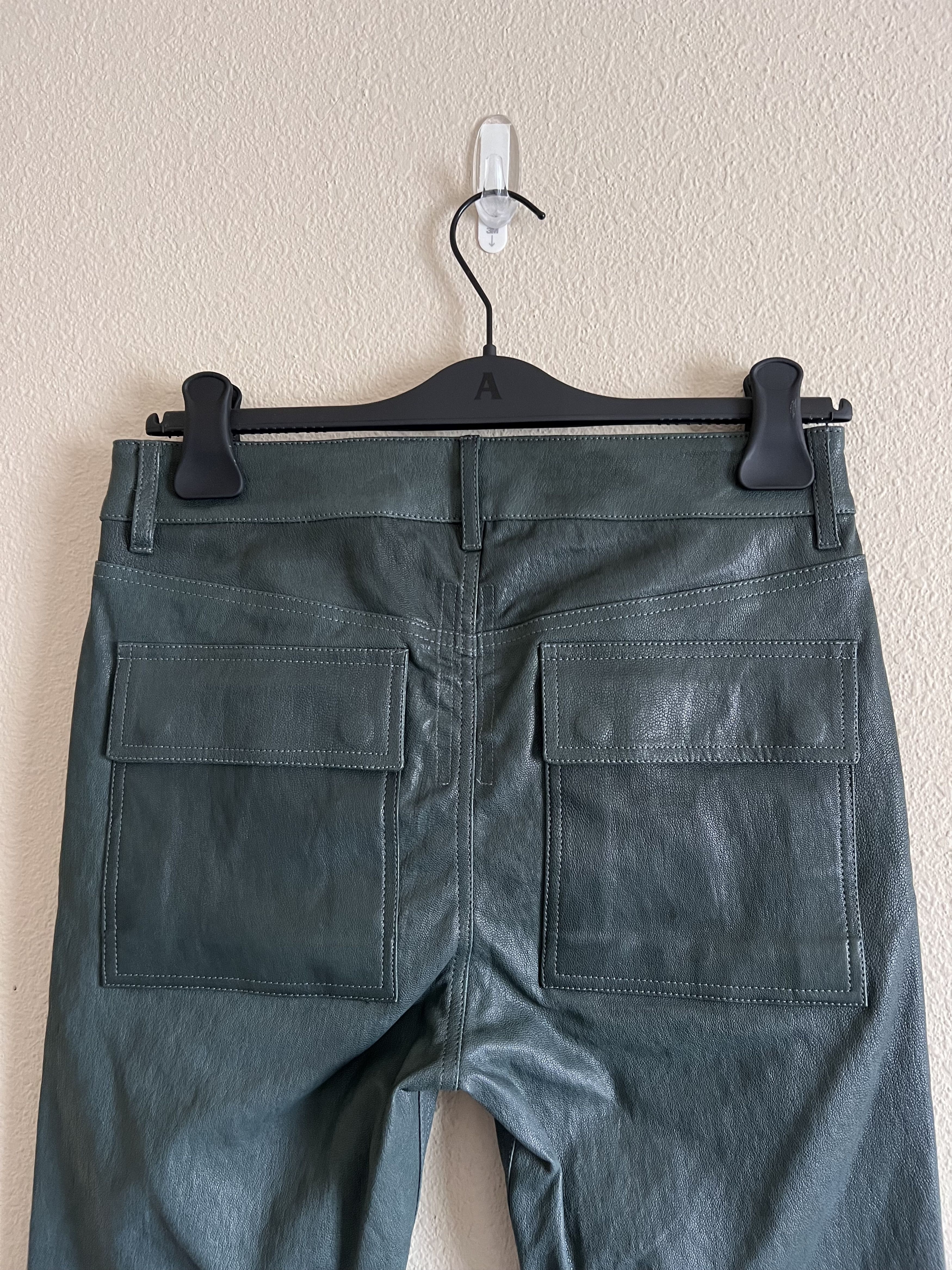 Rick Owens Rick Owens Strobe Leather Tyrone Pants in Teal Size US 30 / EU 46 - 6 Thumbnail