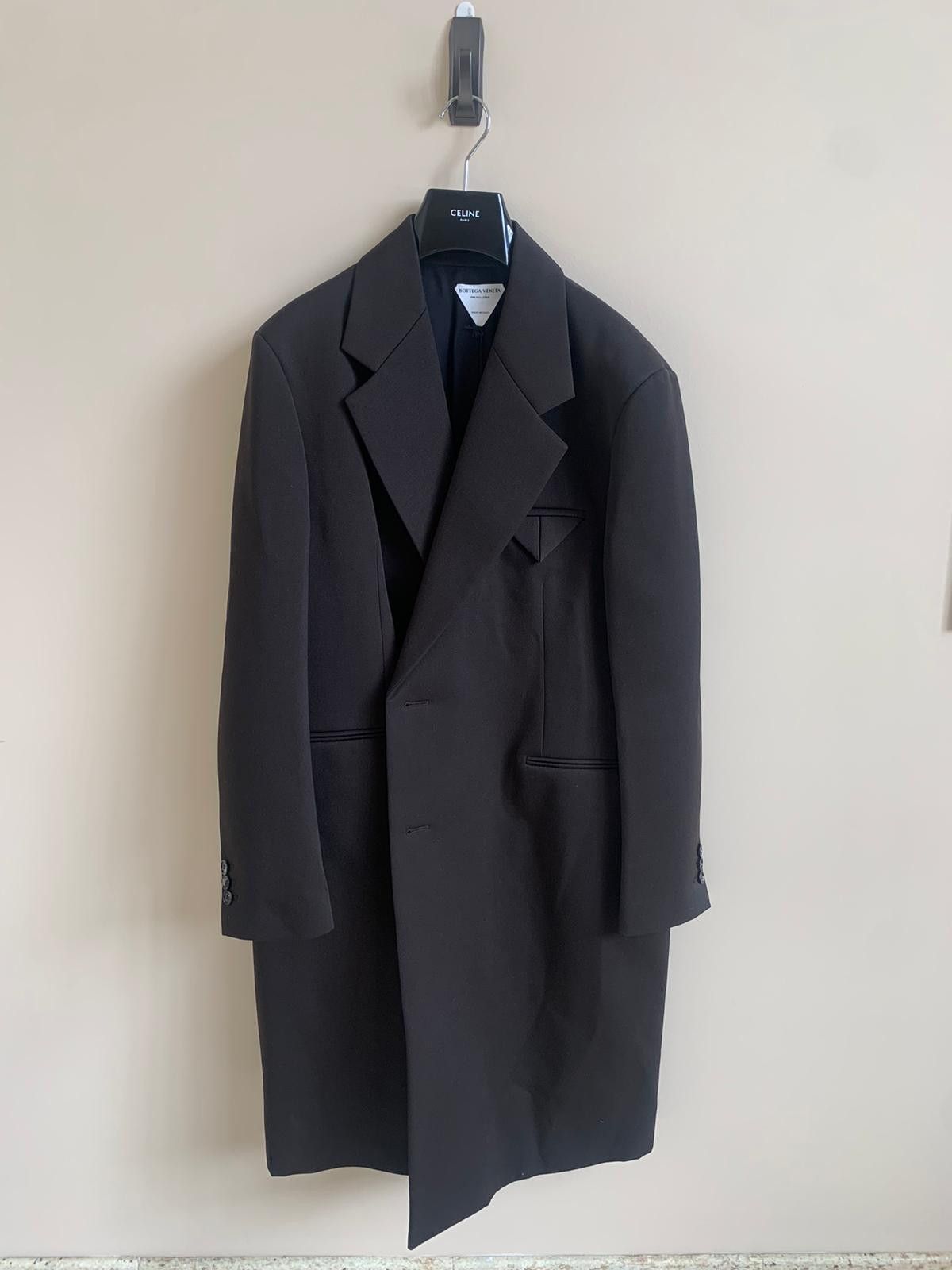 Bottega Veneta Coat Sponged Grain de Poudre in Cocoa Size US M / EU 48-50 / 2 - 9 Thumbnail