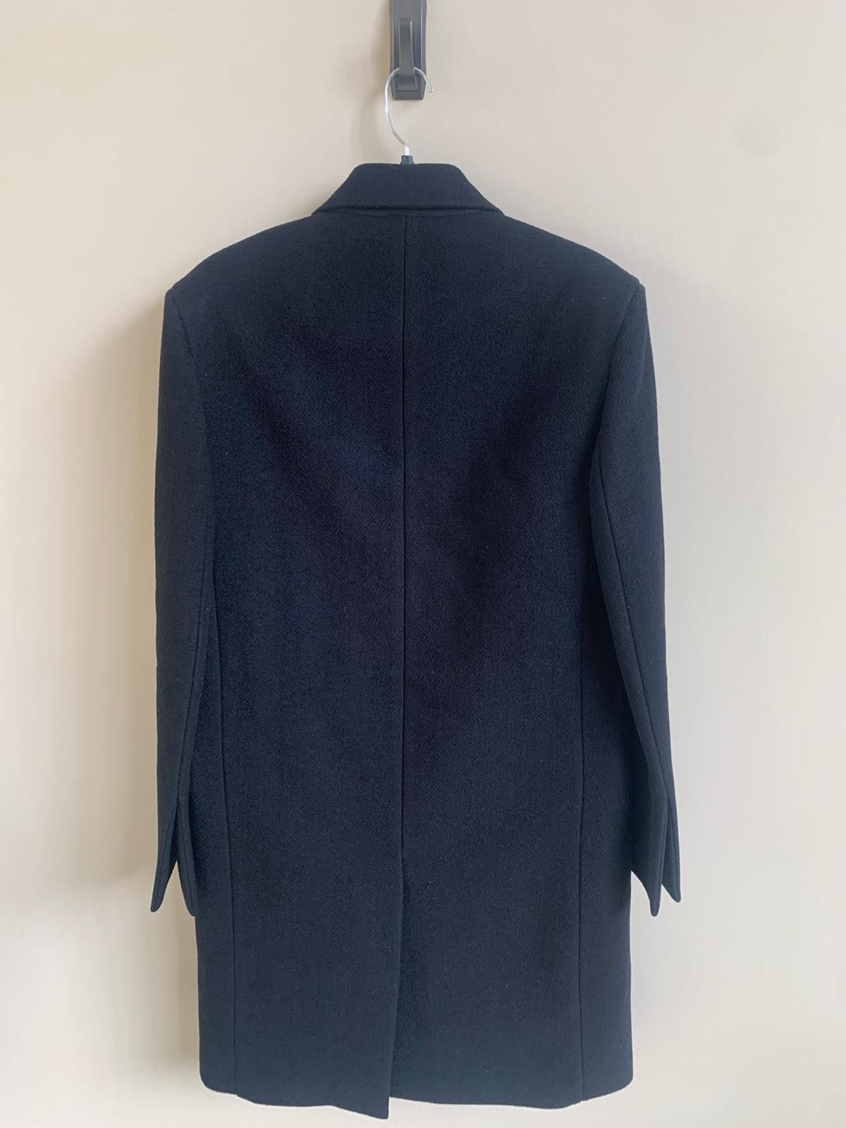 Bottega Veneta Coat in Boiled Herringbone Wool in Black Size US M / EU 48-50 / 2 - 10 Thumbnail