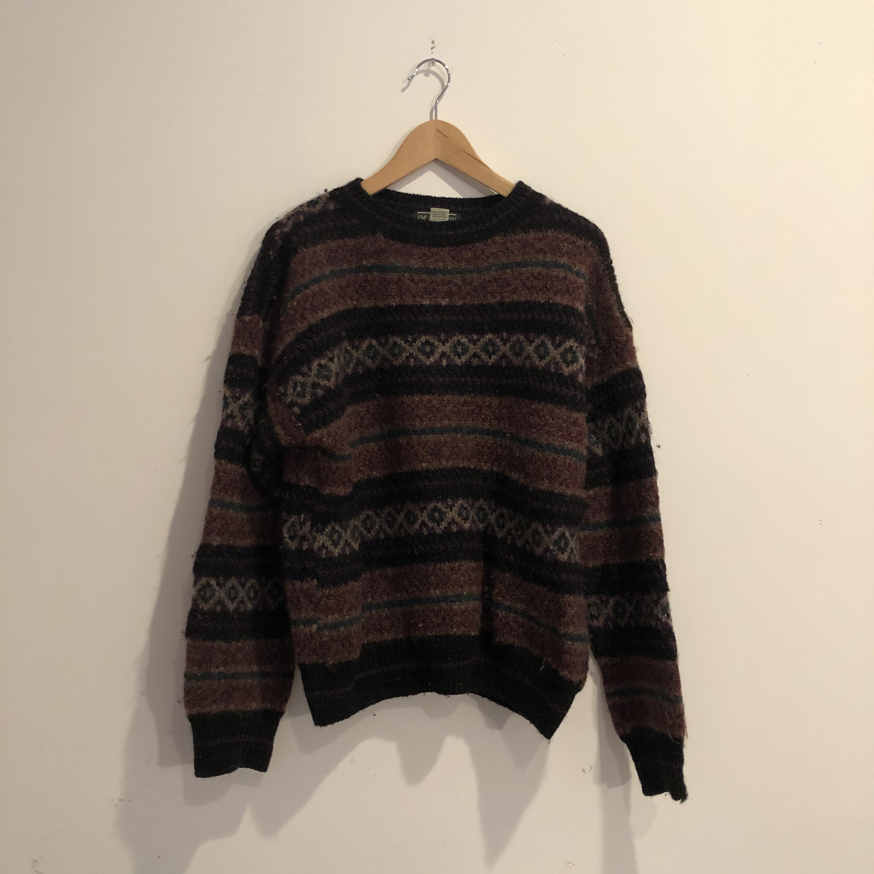 Vintage Vintage Fair Isle J.M. McLagughlin Sweater Size US L / EU 52-54 / 3 - 1 Thumbnail