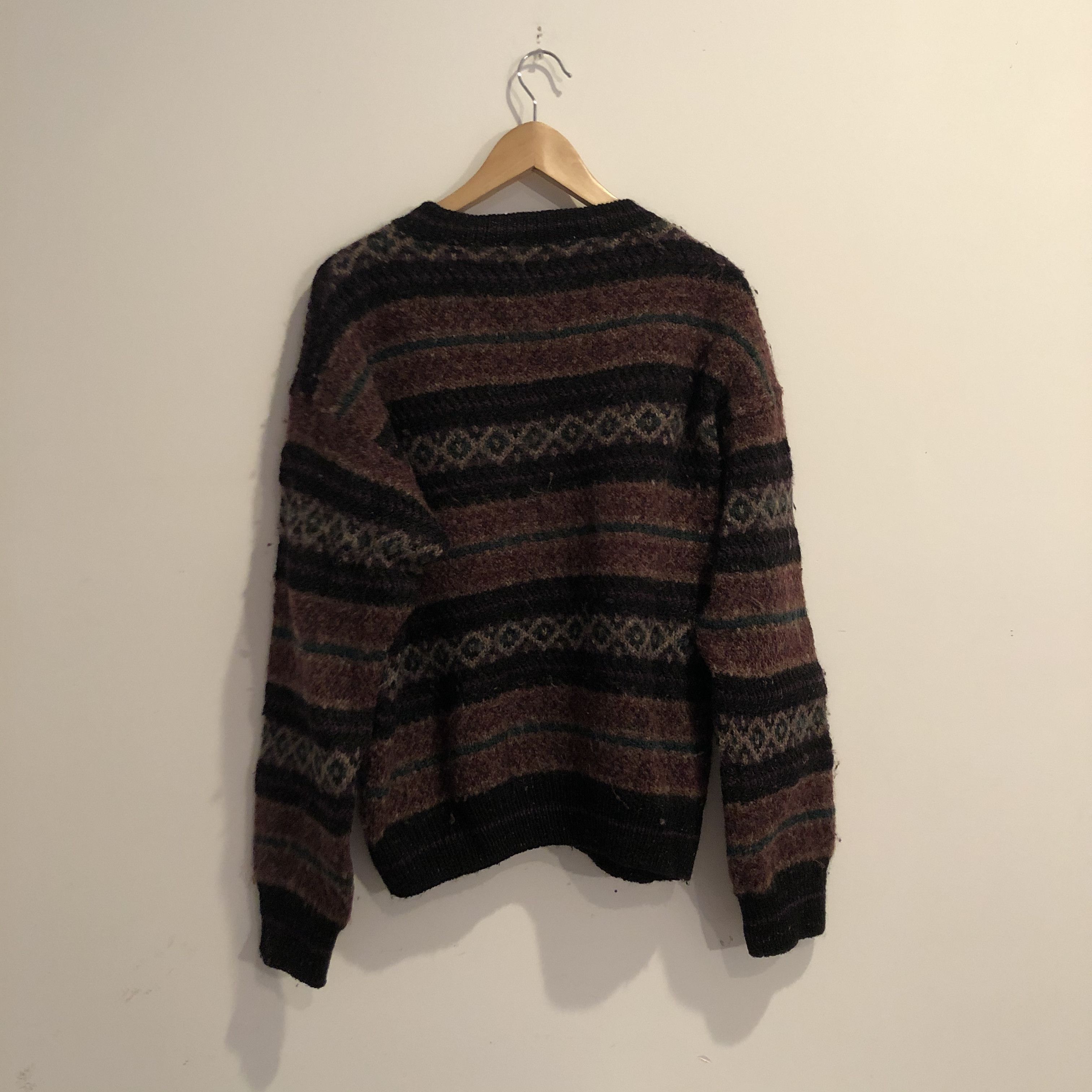 Vintage Vintage Fair Isle J.M. McLagughlin Sweater Size US L / EU 52-54 / 3 - 3 Thumbnail