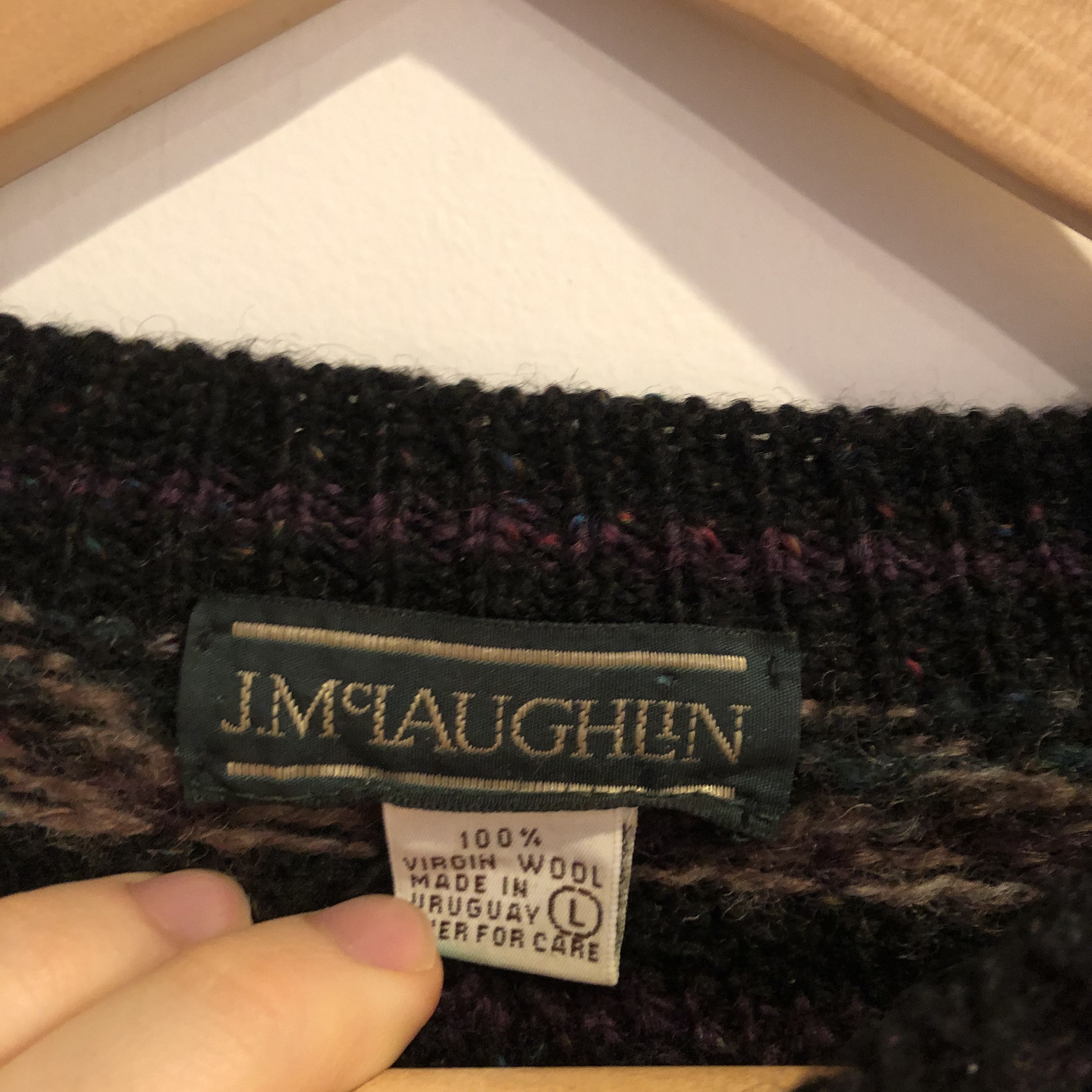 Vintage Vintage Fair Isle J.M. McLagughlin Sweater Size US L / EU 52-54 / 3 - 2 Thumbnail